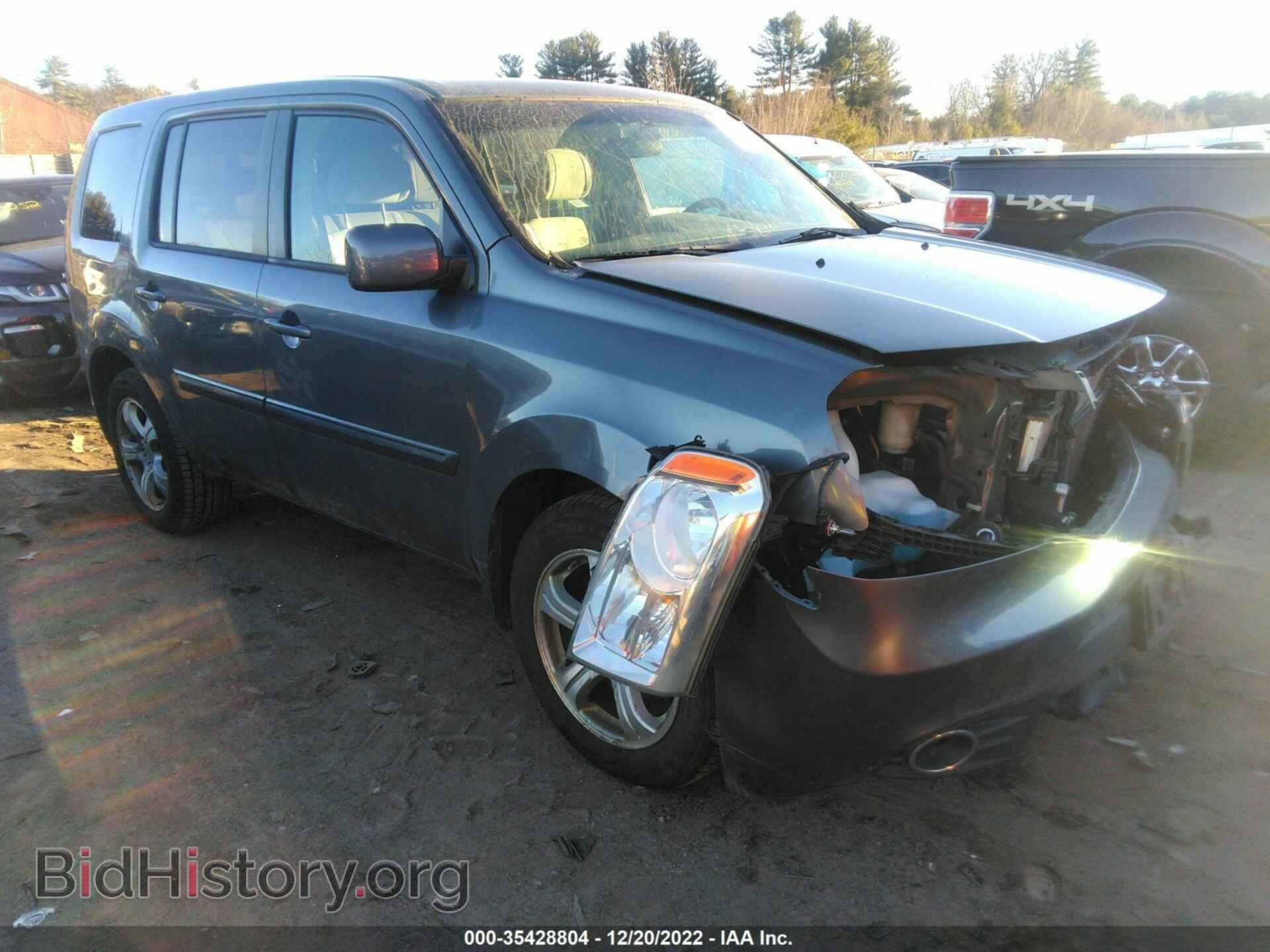 Photo 5FNYF4H45DB077082 - HONDA PILOT 2013