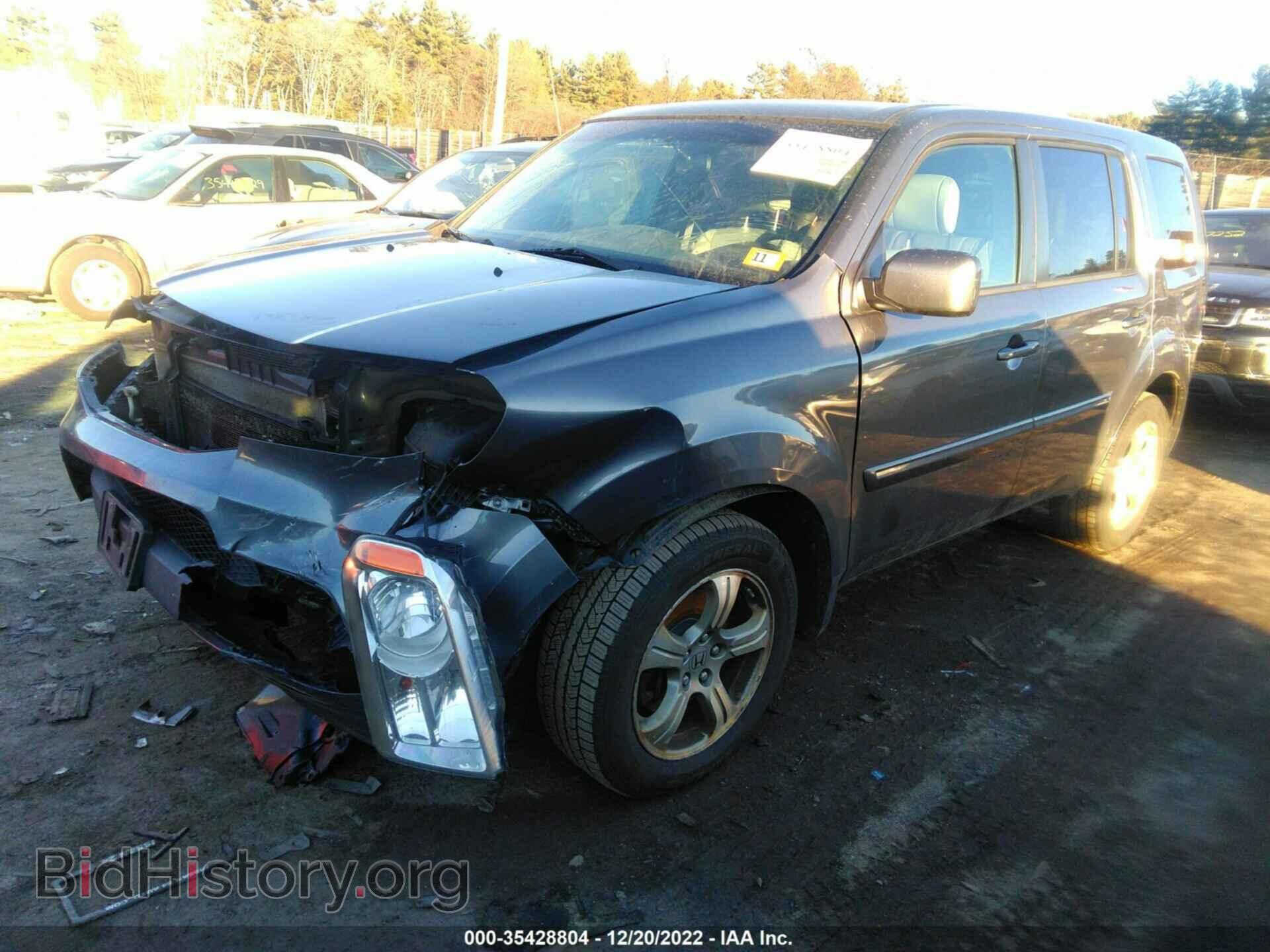 2013 HONDA PILOT - VIN: 5FNYF4H45DB077082 - Фото 2