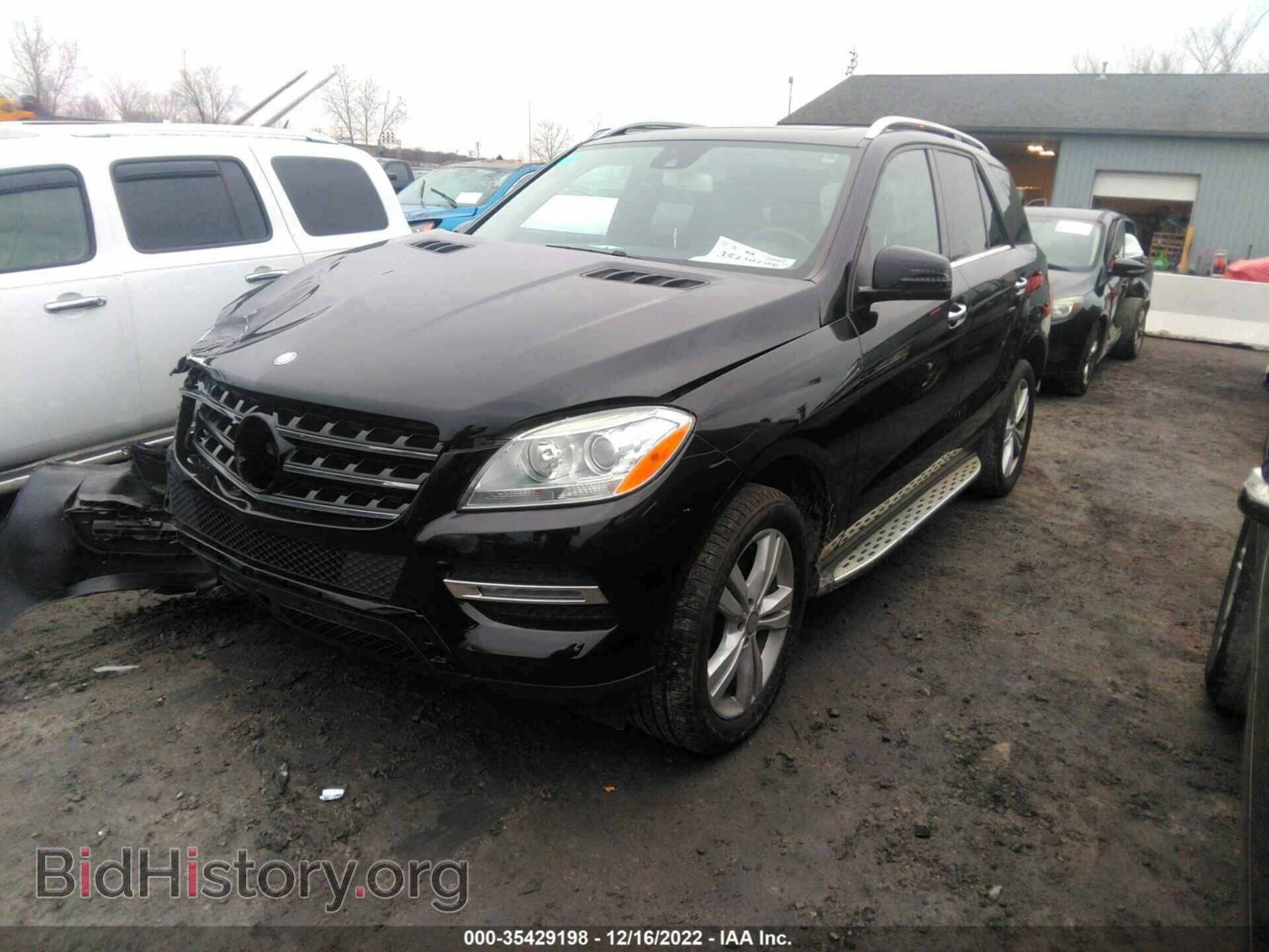2014 MERCEDES-BENZ M-CLASS - VIN: 4JGDA5HB4EA437594 - Фото 2