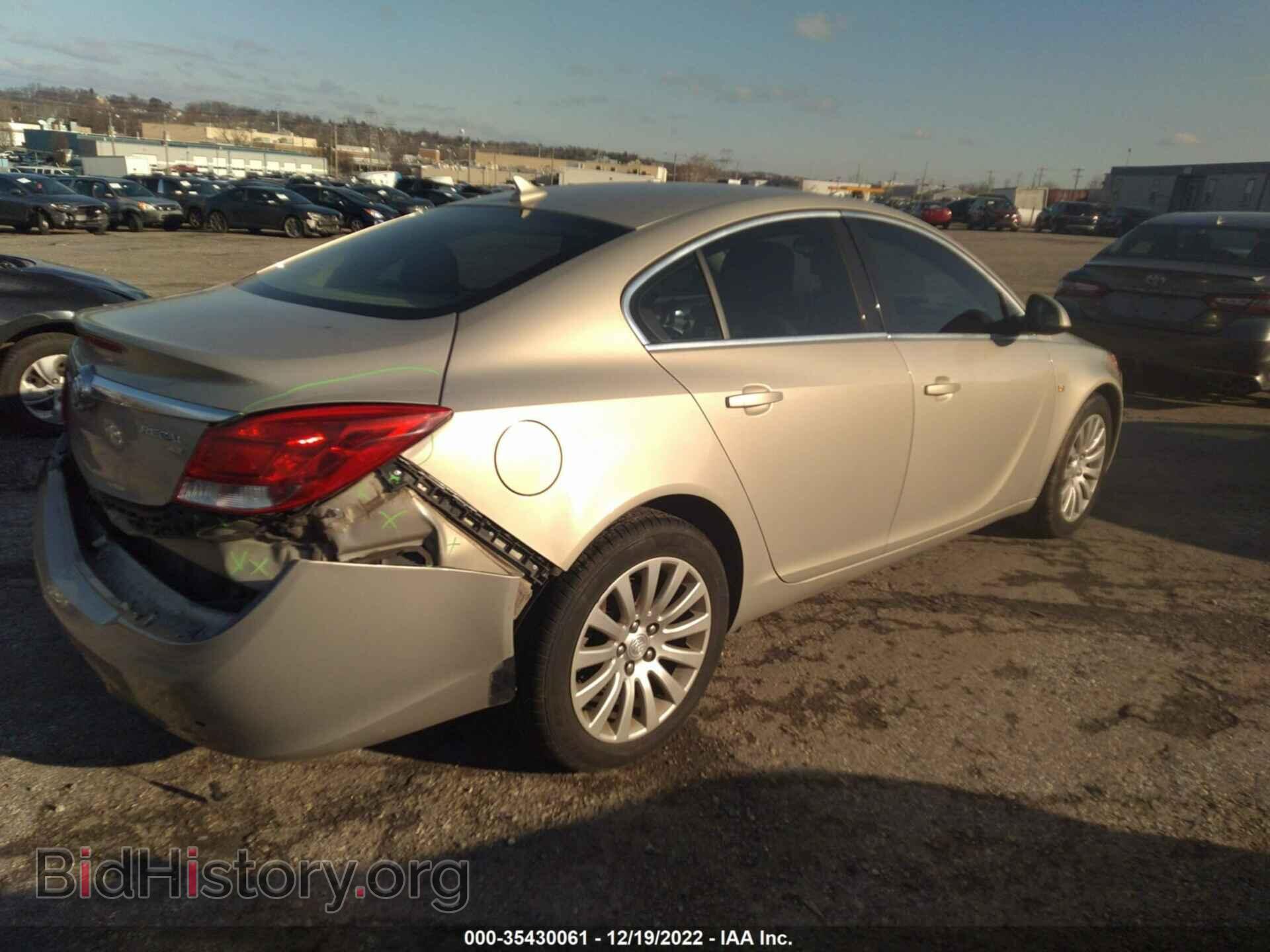 2011 BUICK REGAL - VIN: 2G4GN5EC9B9212156 - Фото 4