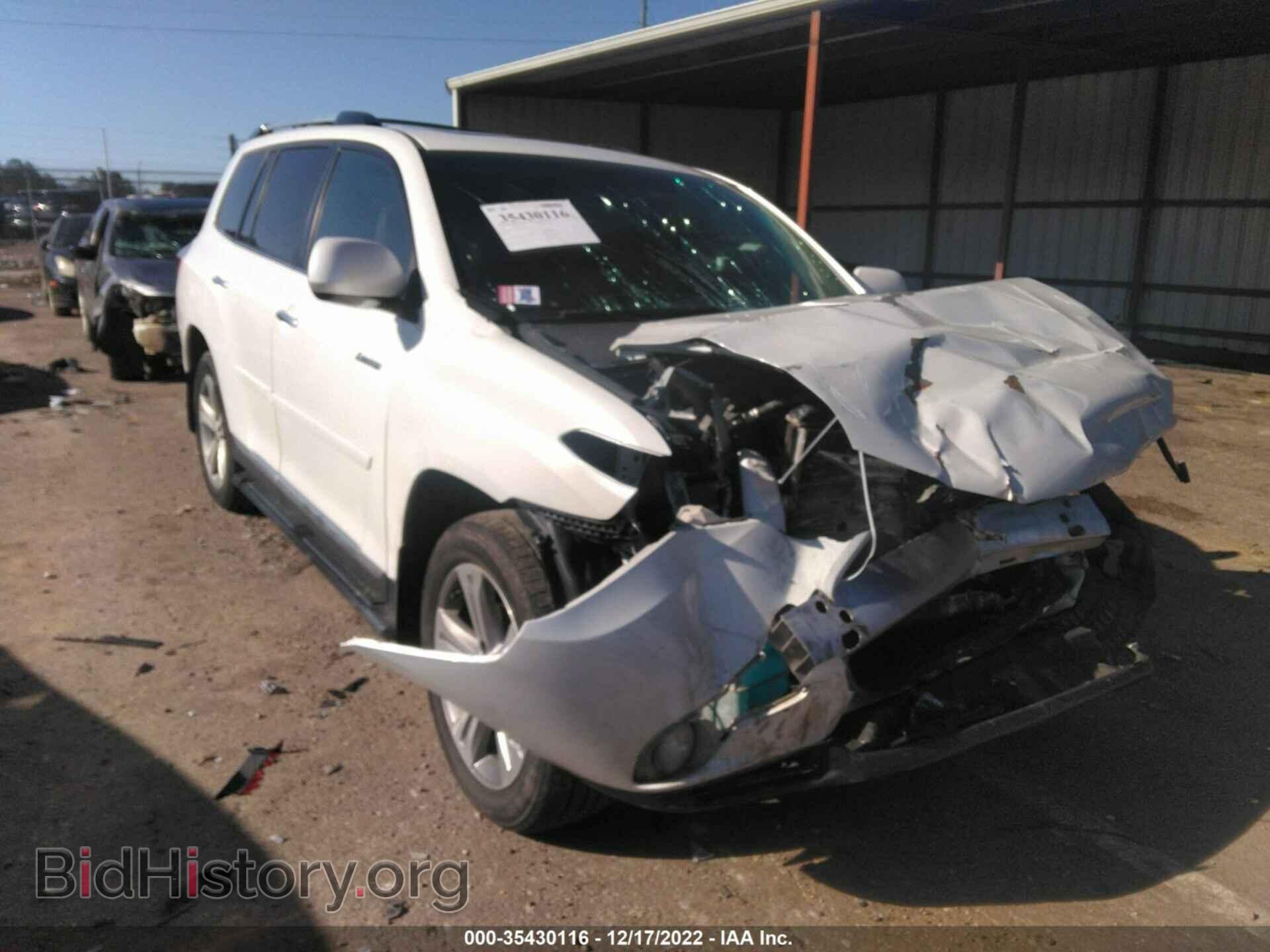Фотография 5TDDK3EH4BS067955 - TOYOTA HIGHLANDER 2011