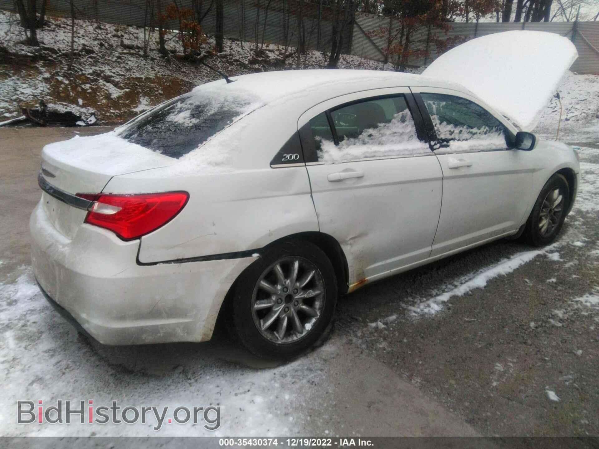 2012 CHRYSLER 200 - VIN: 1C3CCBAB6CN159763 - Фото 4