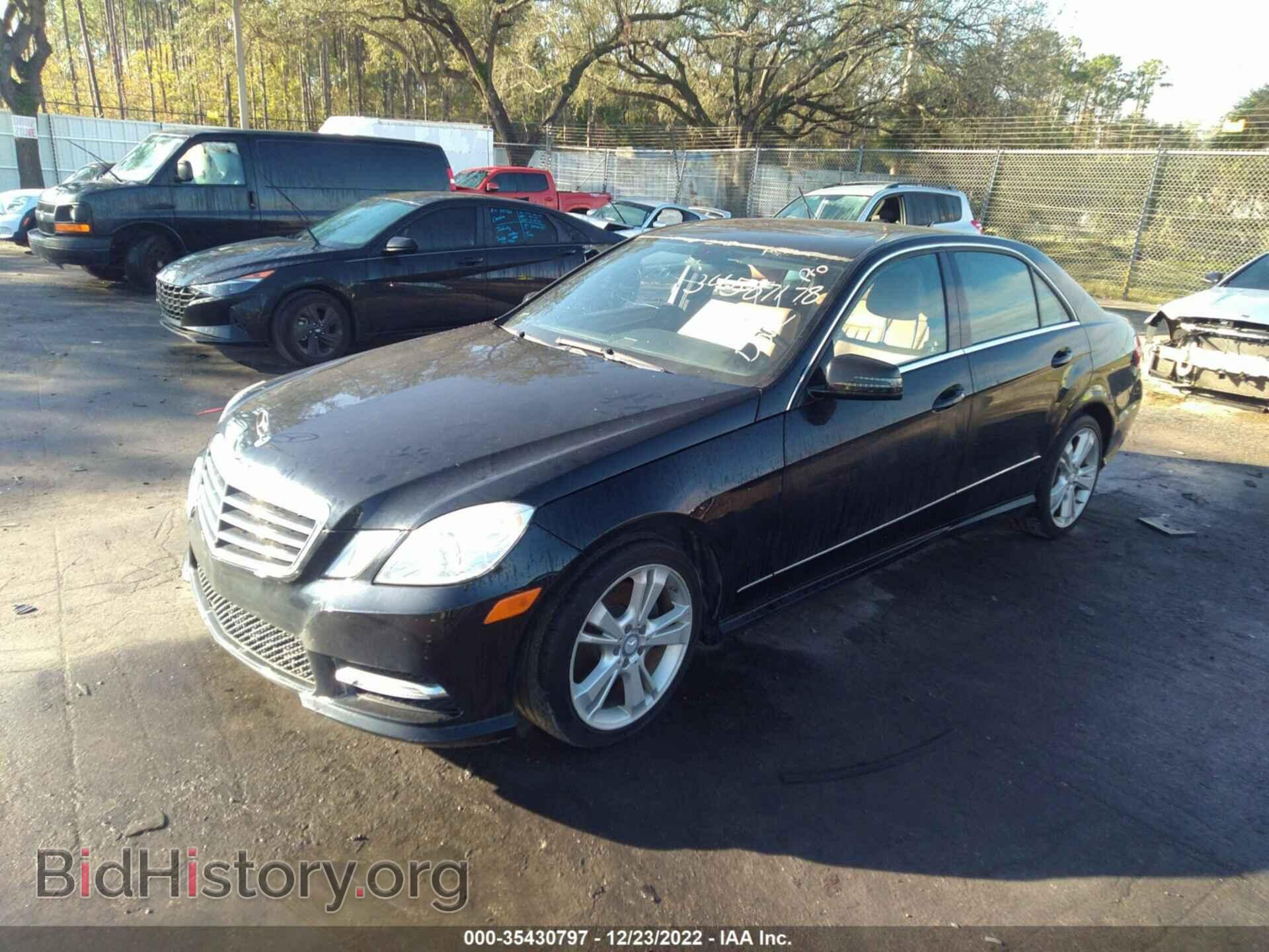 2013 MERCEDES-BENZ E-CLASS - VIN: WDDHF5KB5DA721322 - Фото 2