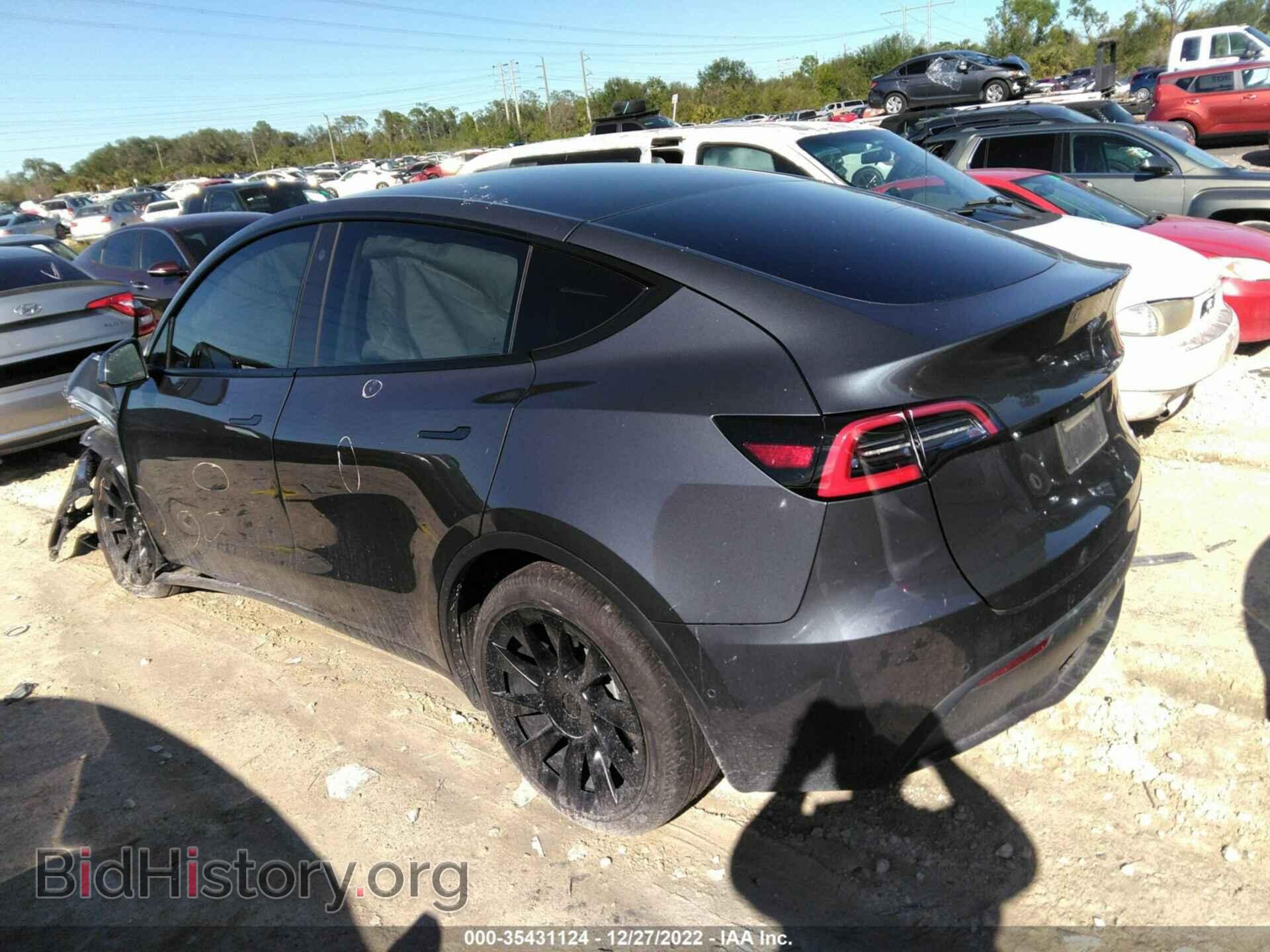 2021 TESLA MODEL Y - VIN: 5YJYGDEDXMF124382 - Photo 3