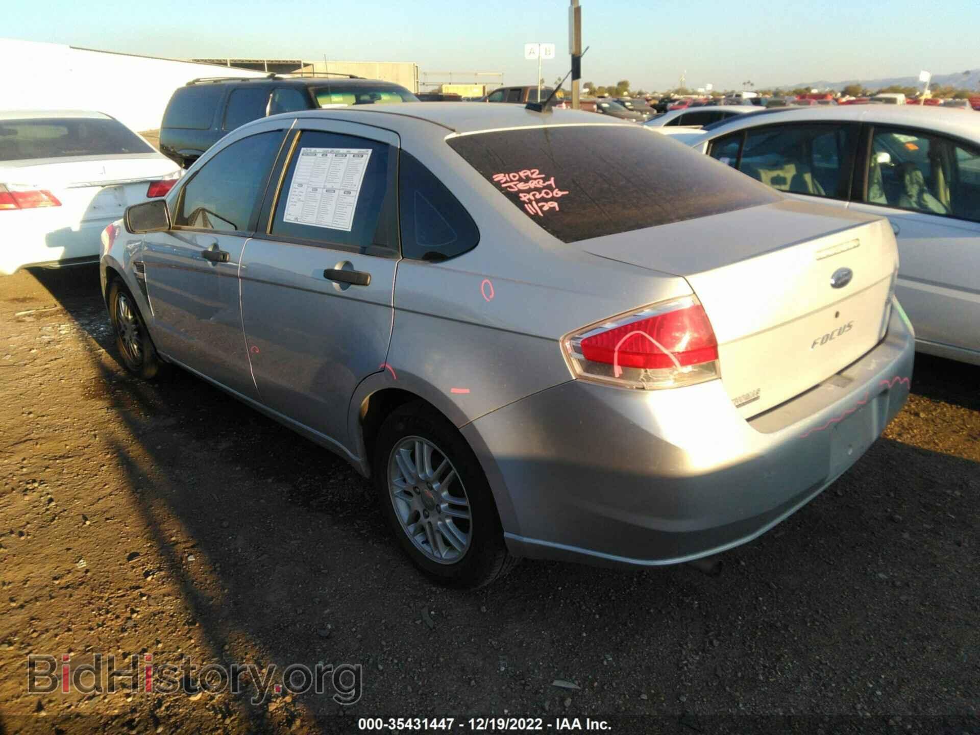 2008 FORD FOCUS - VIN: 1FAHP35N38W230327 - Фото 3