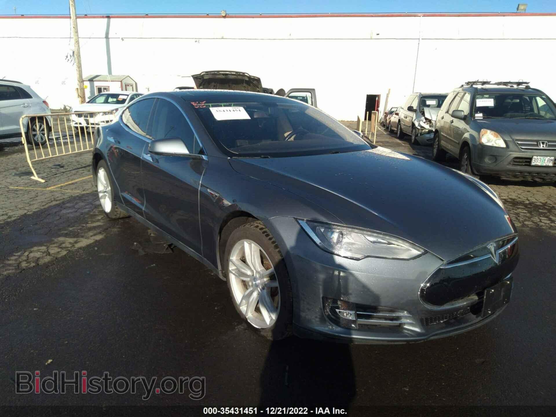 Фотография 5YJSA1H14EFP36604 - TESLA MODEL S 2014