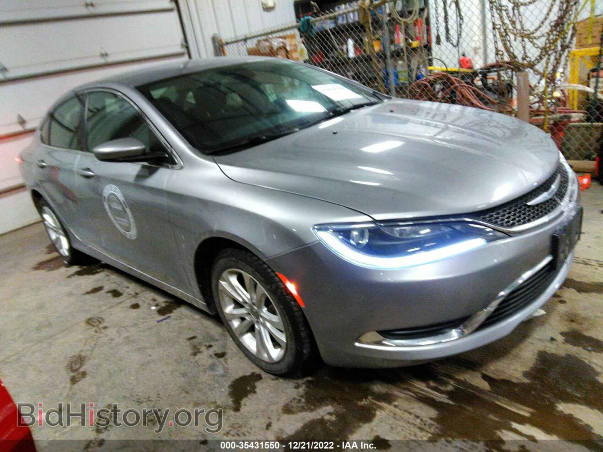Фотография 1C3CCCAB6GN145115 - CHRYSLER 200 2016