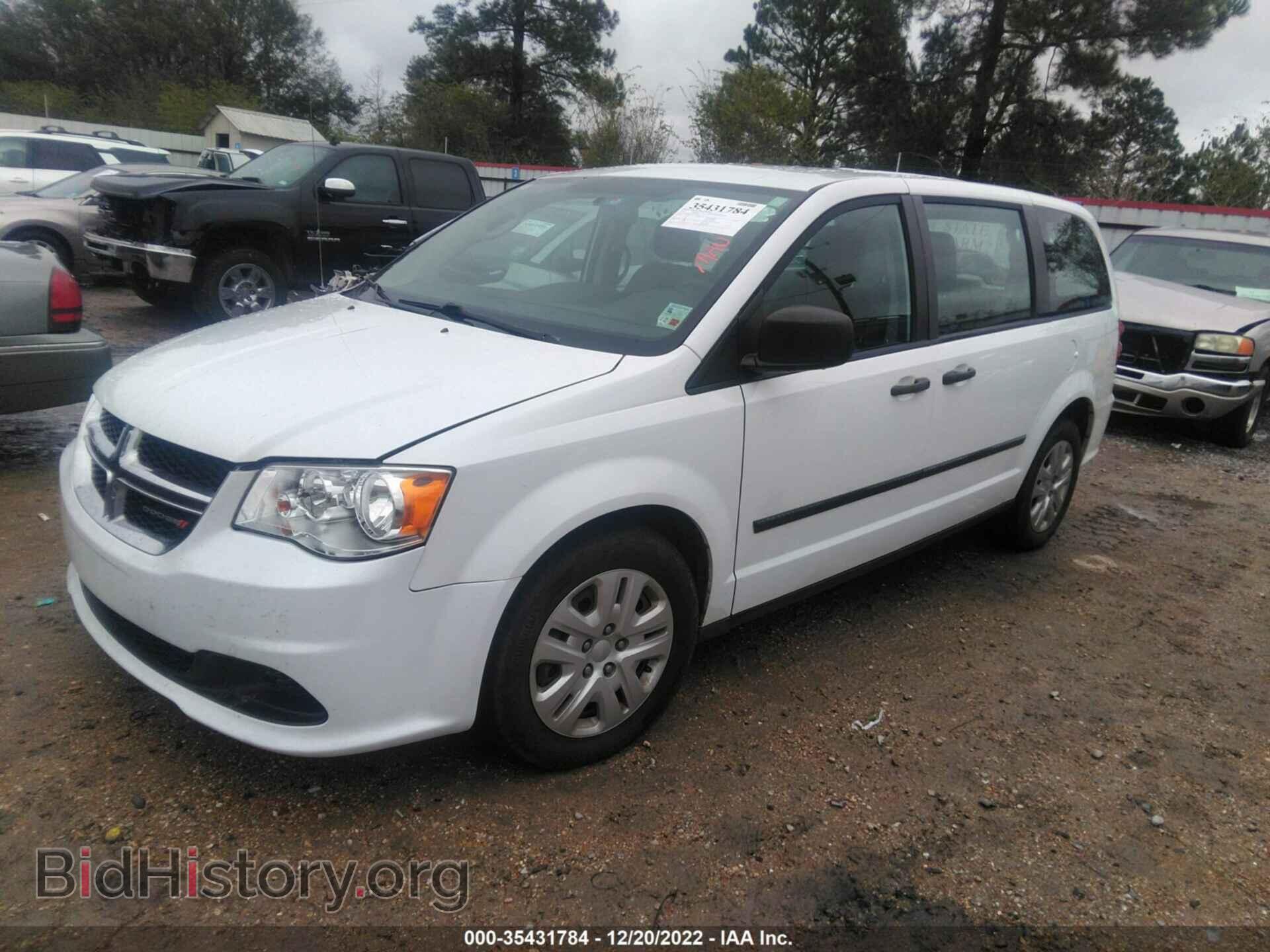 2016 DODGE GRAND CARAVAN - VIN: 2C4RDGBG1GR386846 - Фото 2
