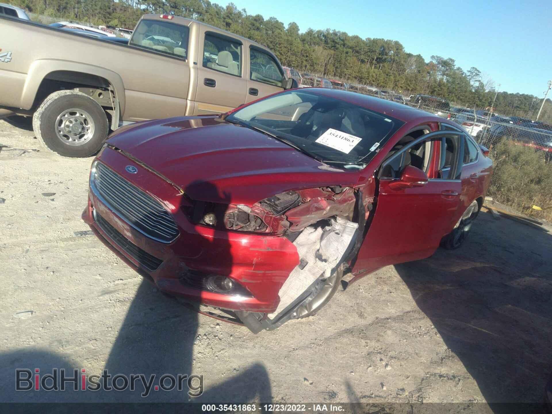 2013 FORD FUSION - VIN: 3FA6P0D91DR355320 - Фото 2