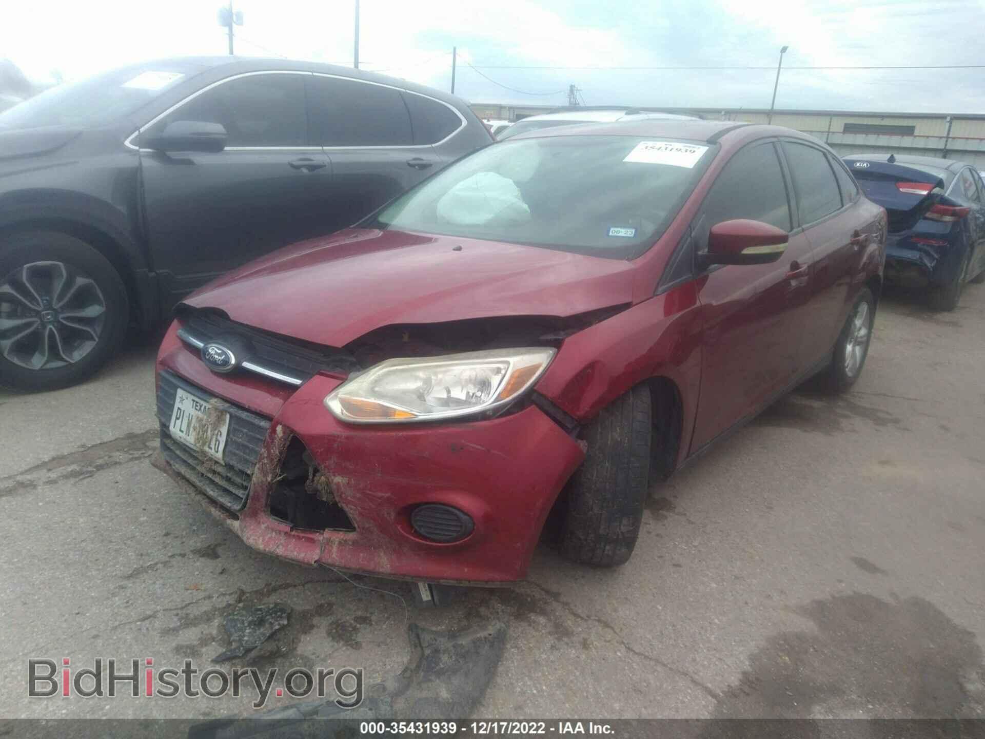 2014 FORD FOCUS - VIN: 1FADP3F22EL143468 - Фото 2