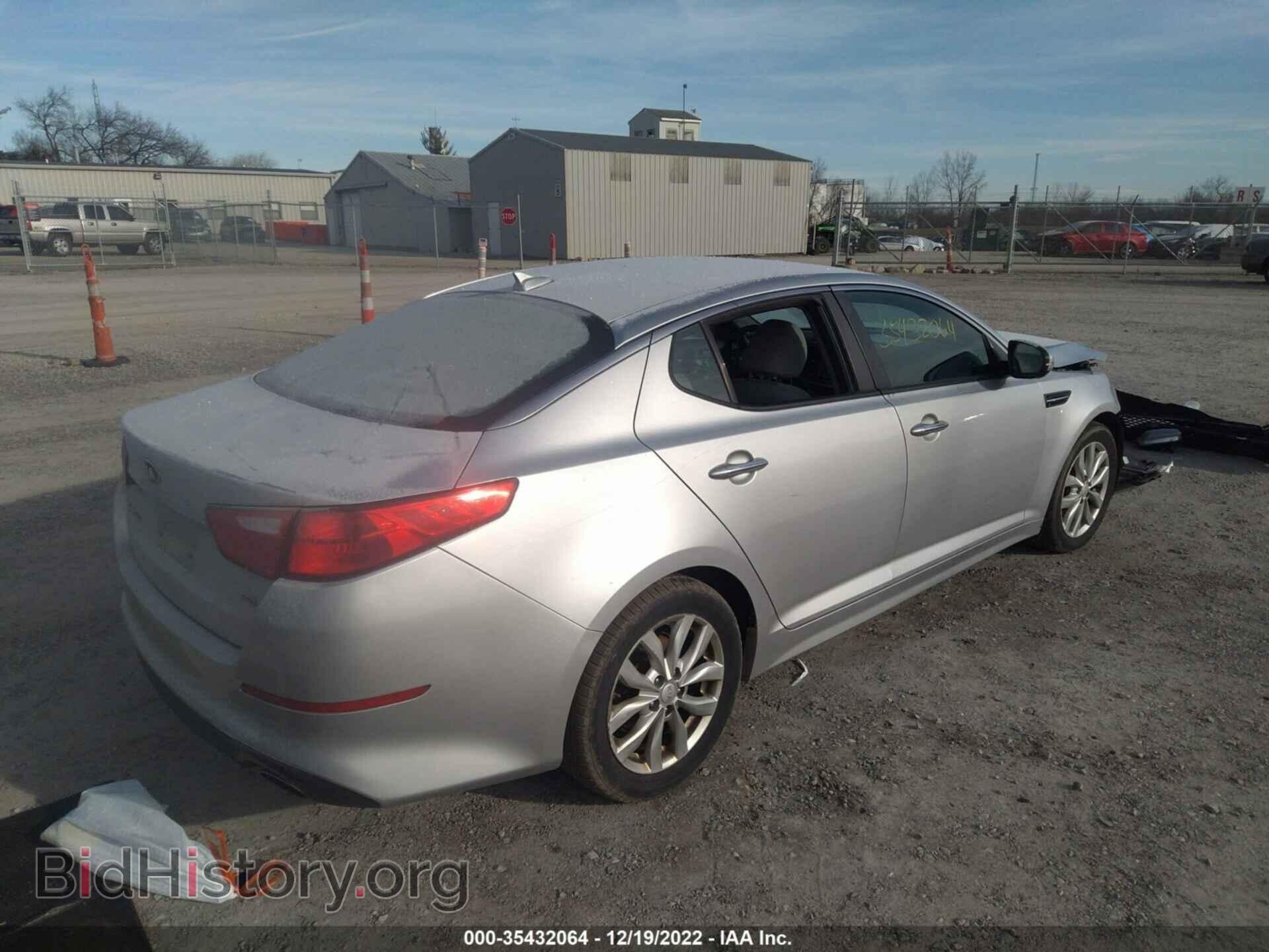 2014 KIA OPTIMA - VIN: 5XXGM4A74EG308400 - Фото 4
