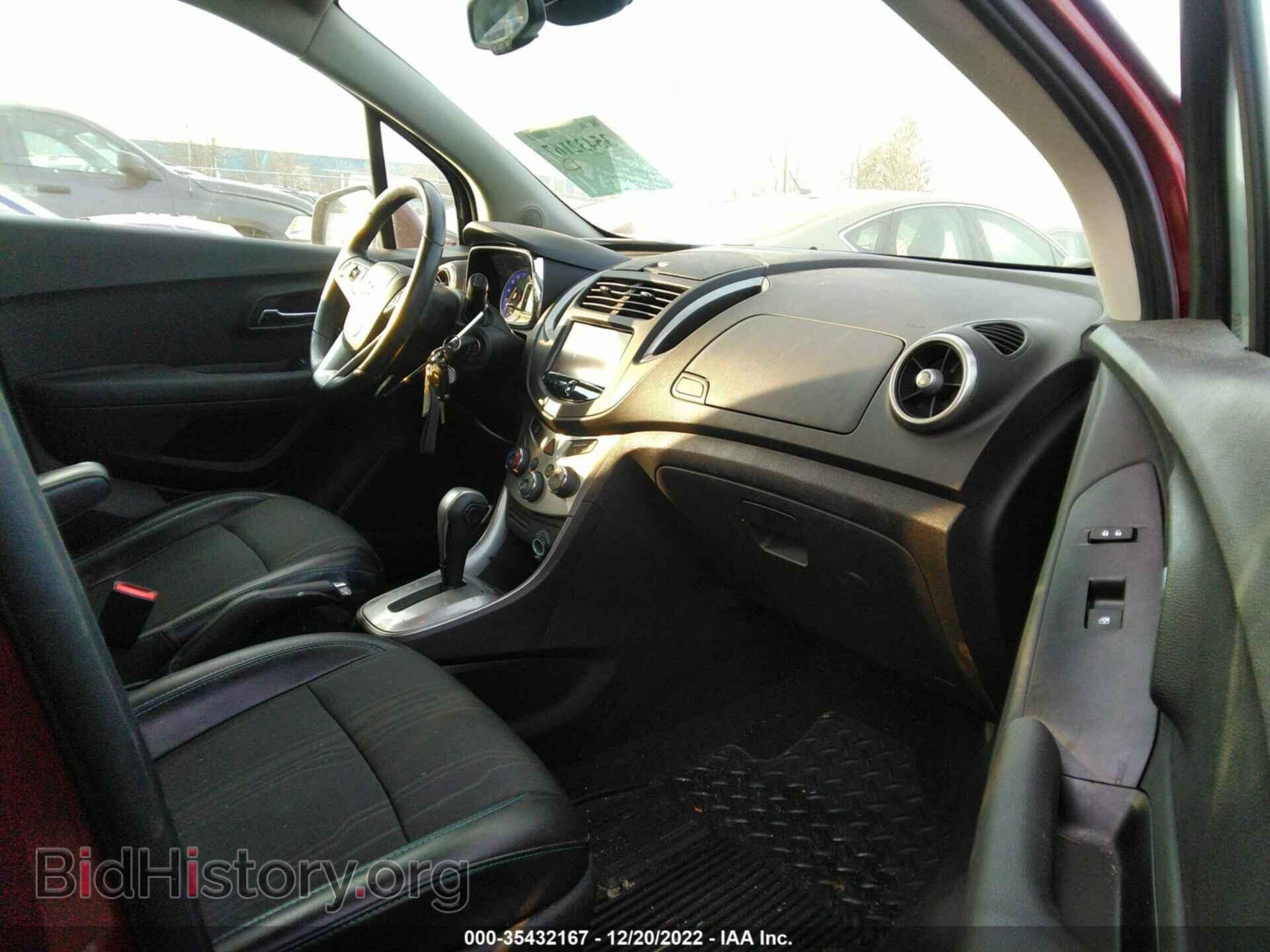2016 CHEVROLET TRAX - VIN: 3GNCJLSB8GL255283 - Фото 5