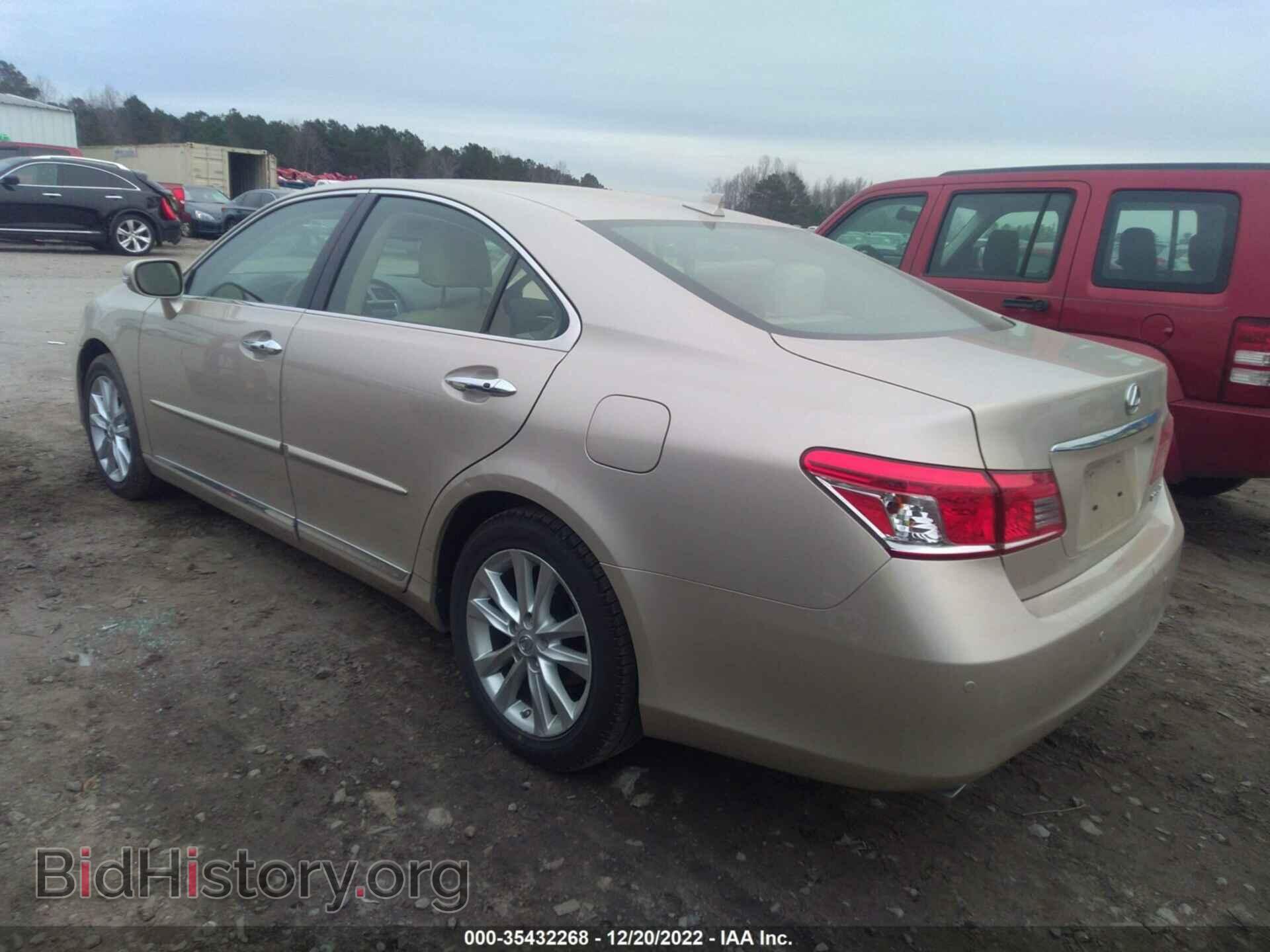 2011 LEXUS ES 350 - VIN: JTHBK1EG8B2443727 - Фото 3