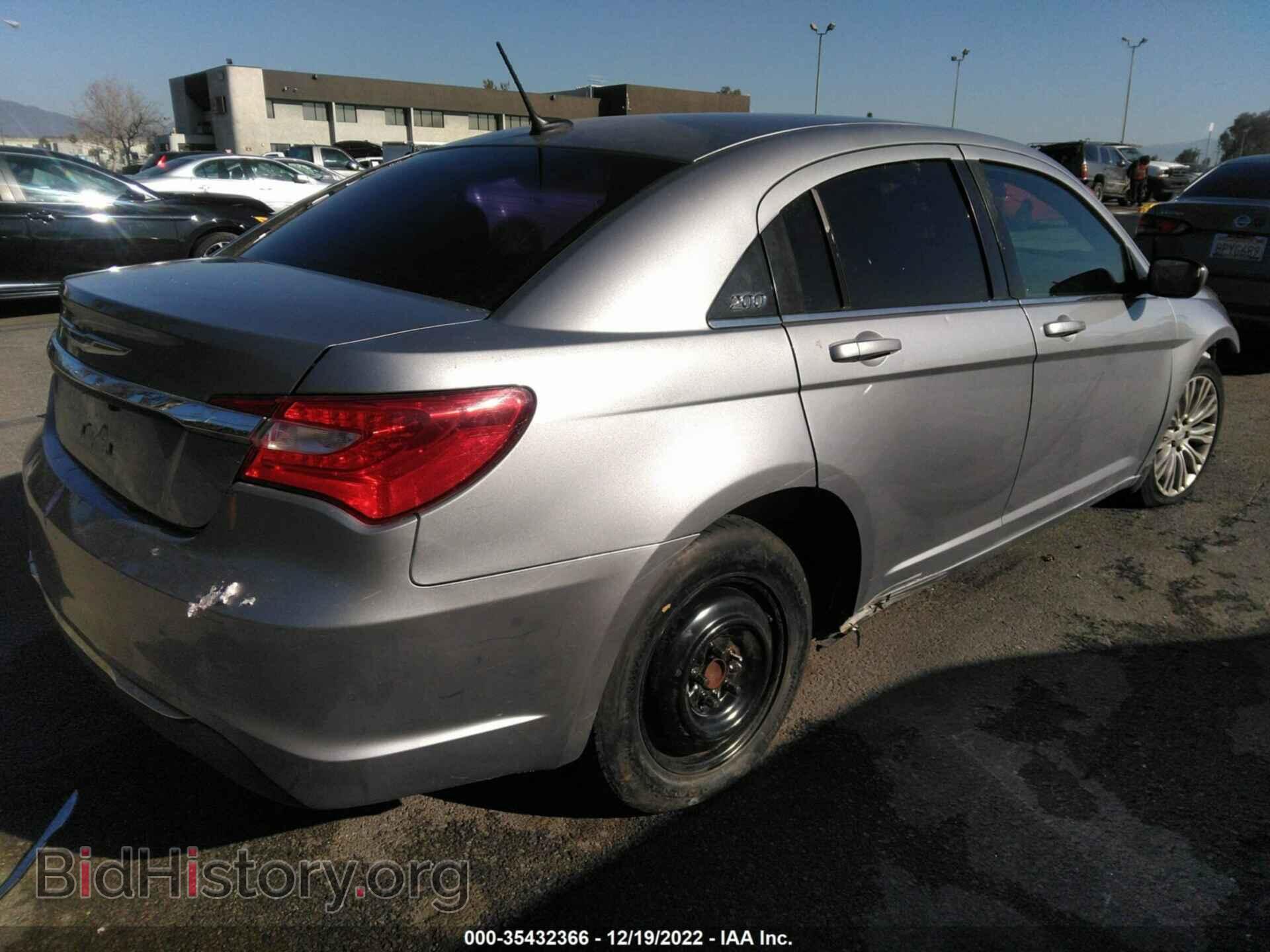 2014 CHRYSLER 200 - VIN: 1C3CCBAB9EN212930 - Фото 4