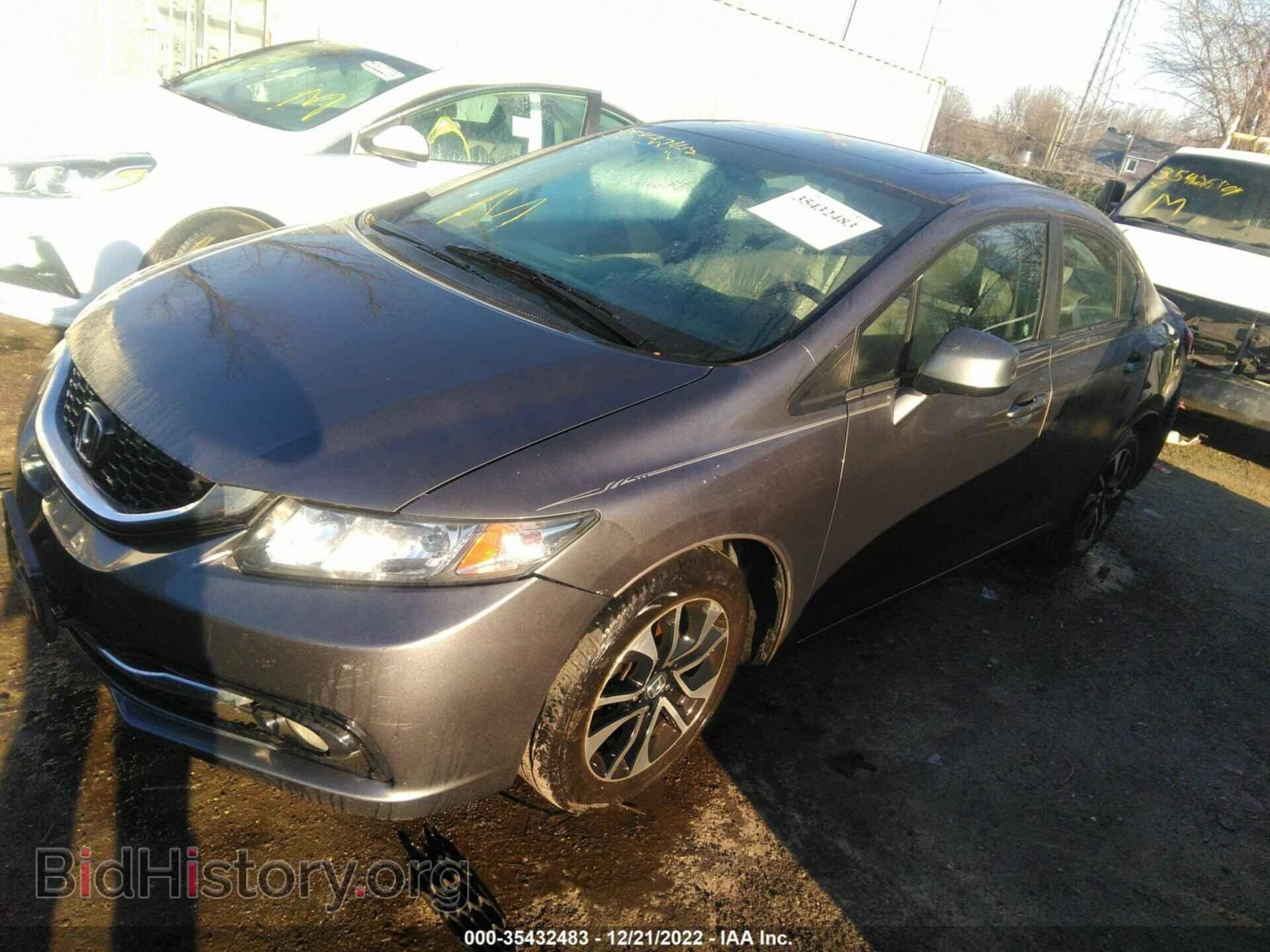 2013 HONDA CIVIC SDN - VIN: 19XFB2F94DE006984 - Фото 2