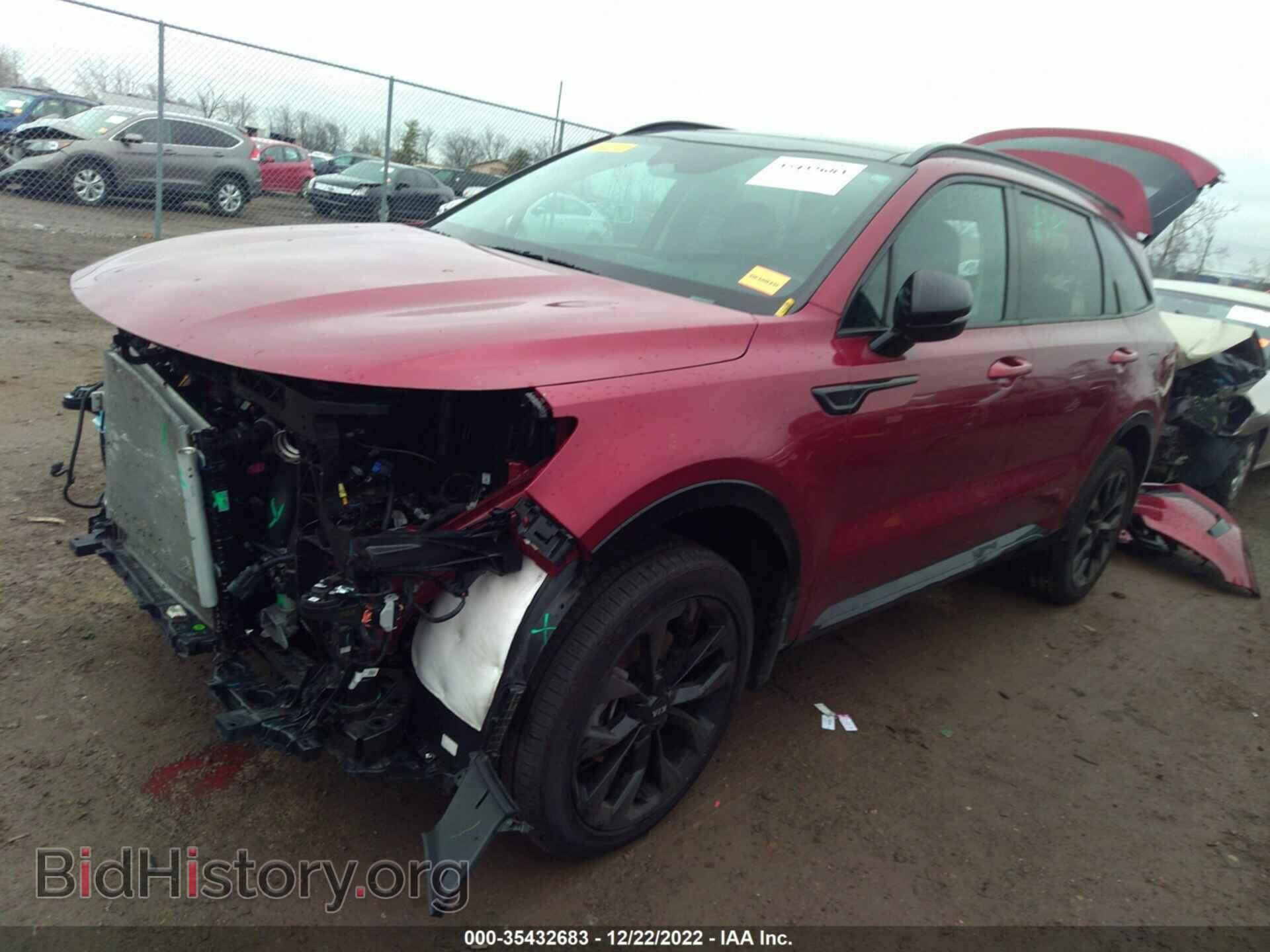 2021 KIA SORENTO - VIN: 5XYRKDLF7MG044604 - Фото 2