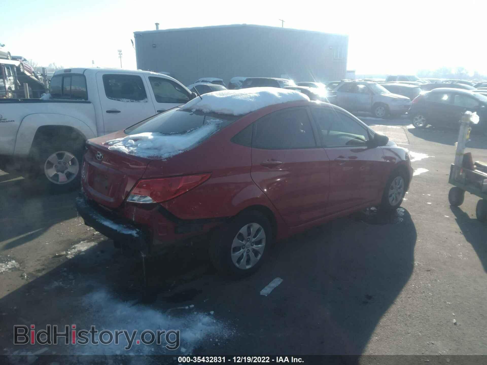 2016 HYUNDAI ACCENT - VIN: KMHCT4AEXGU040896 - Photo 4