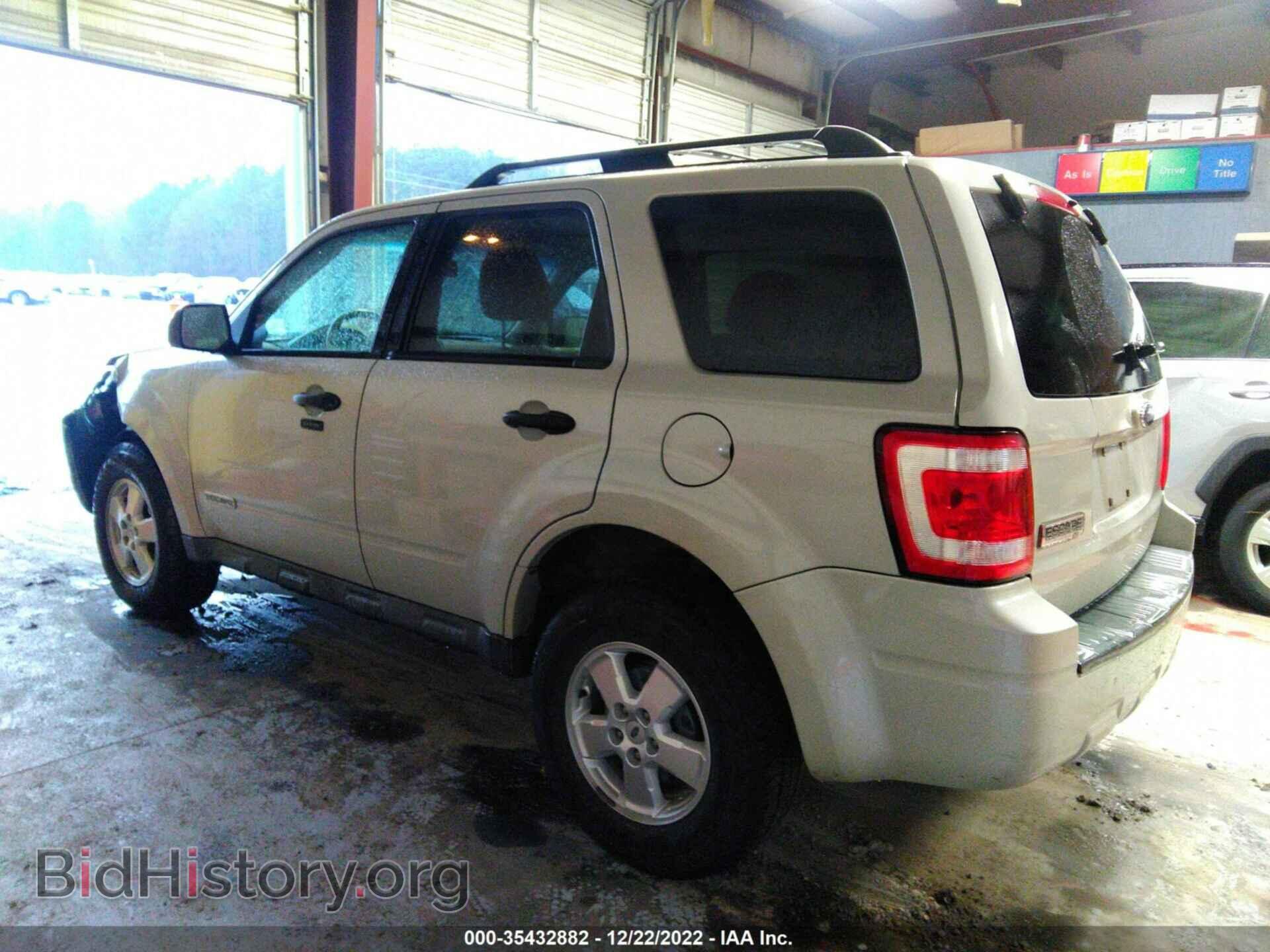 2008 FORD ESCAPE - VIN: 1FMCU03Z78KD51978 - Фото 3