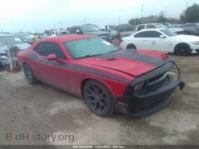 2012 Dodge CHALLENGER R/T Classic, красный — VIN 2C3CDYBT2CH128090, IAAI