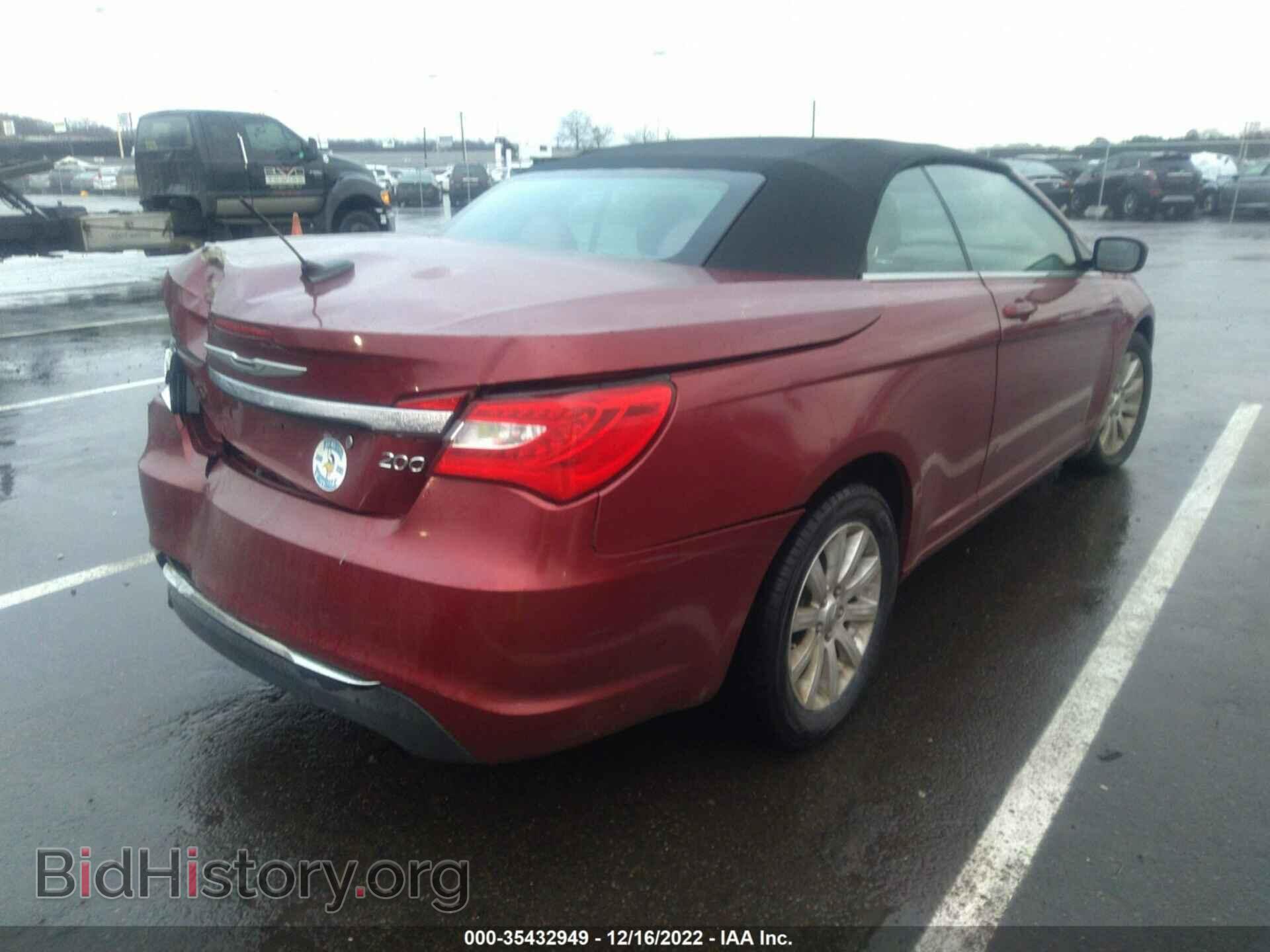 2012 CHRYSLER 200 - VIN: 1C3BCBEB7CN218678 - Фото 4