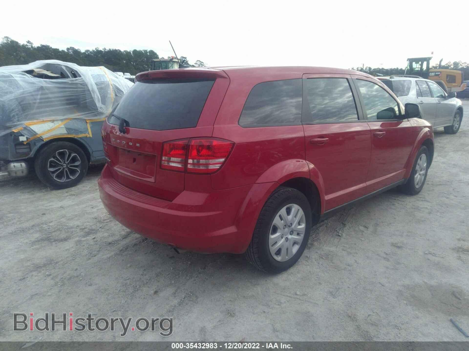 2014 DODGE JOURNEY - VIN: 3C4PDCAB8ET150792 - Фото 4