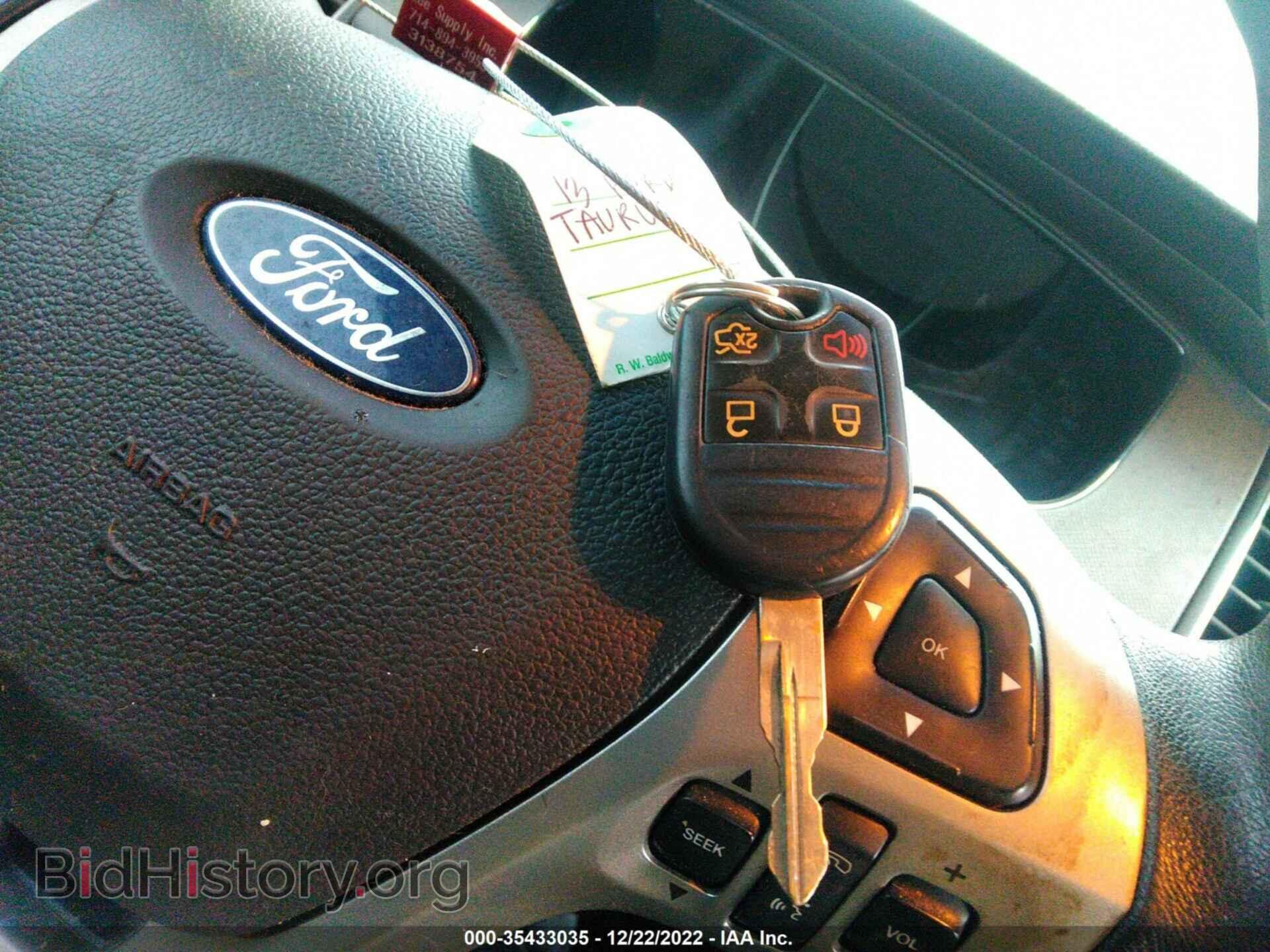 2013 FORD TAURUS - VIN: 1FAHP2D87DG159949 - Фото 11