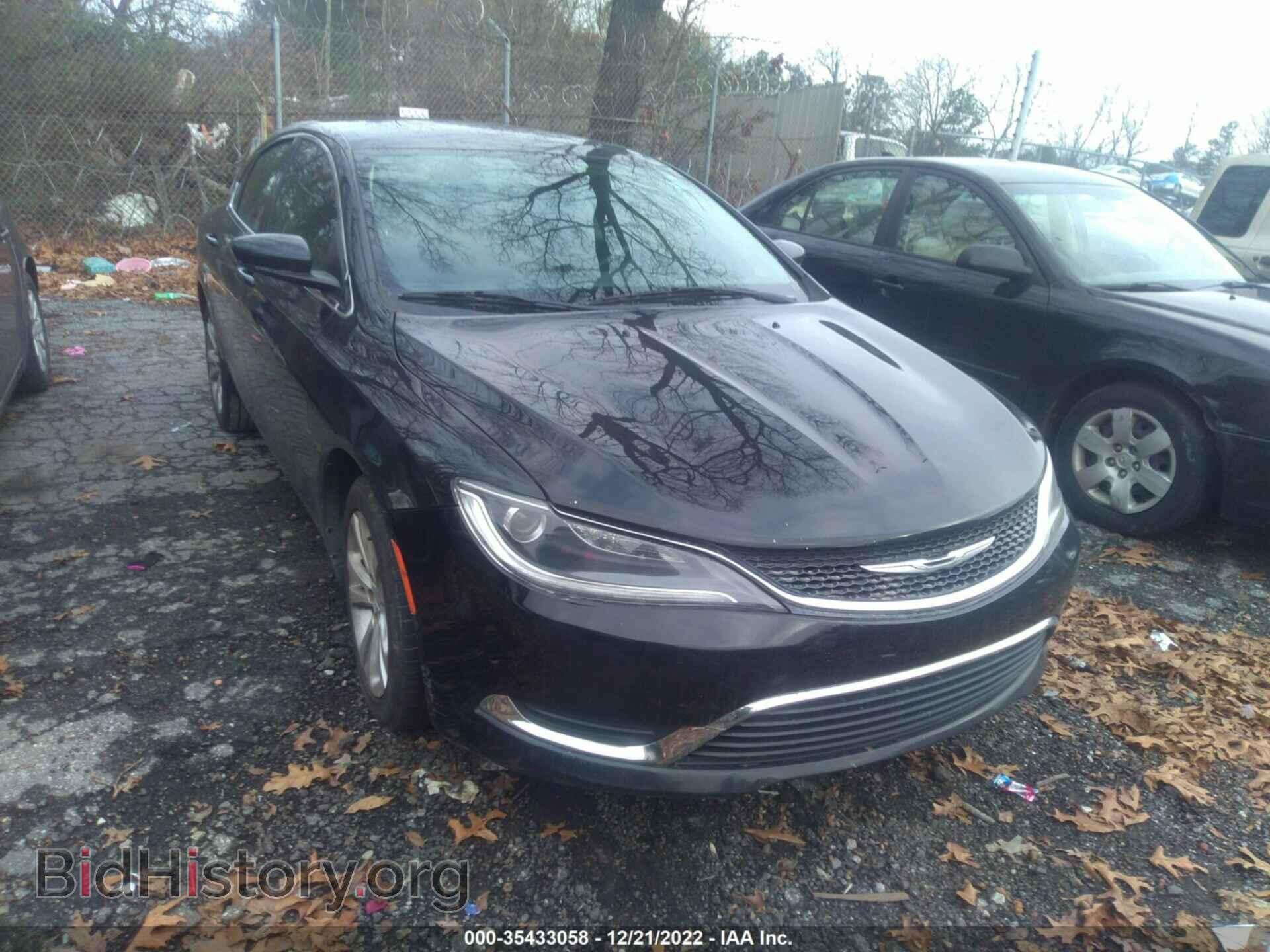 Фотография 1C3CCCAB1FN653040 - CHRYSLER 200 2015