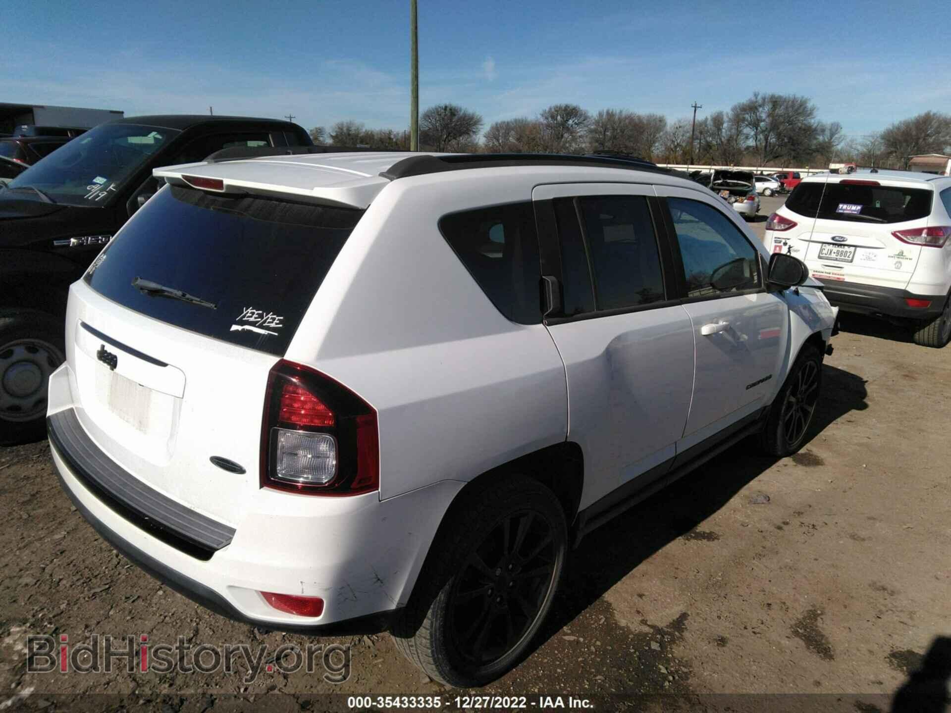 2014 JEEP COMPASS - VIN: 1C4NJCBA3ED786077 - Photo 4
