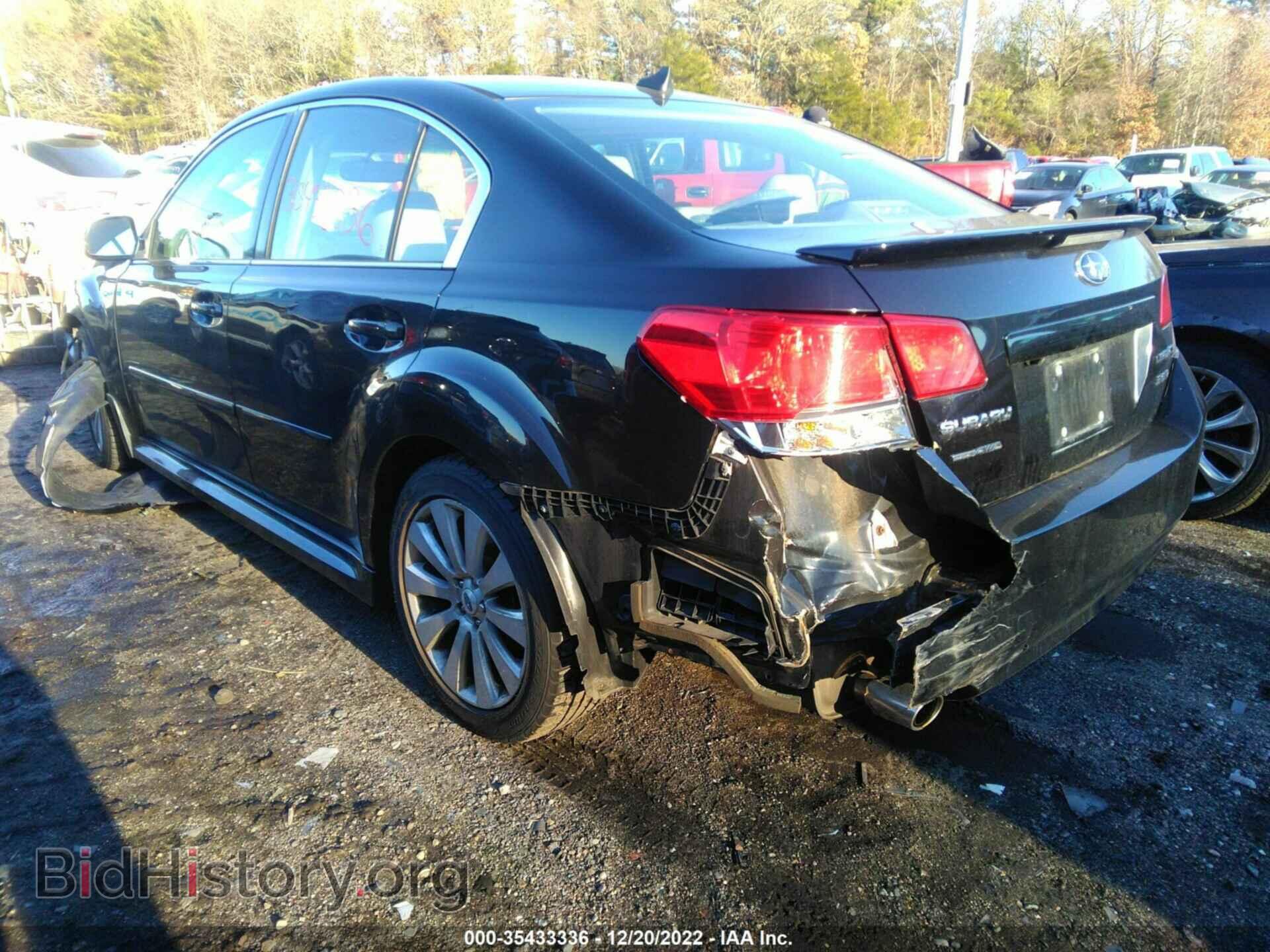 2012 SUBARU LEGACY - VIN: 4S3BMDL66C2020590 - Фото 3