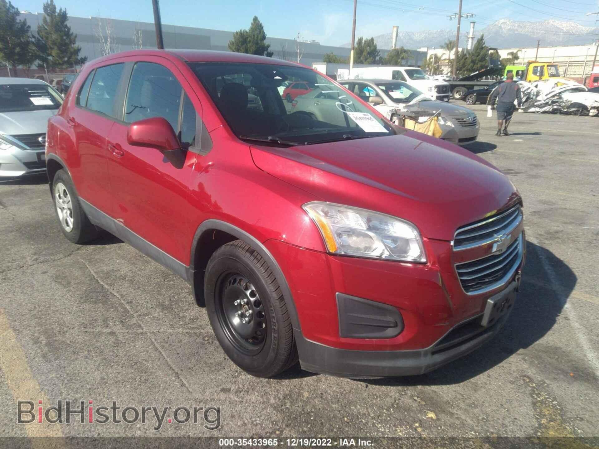 Photo KL7CJKSBXFB124548 - CHEVROLET TRAX 2015