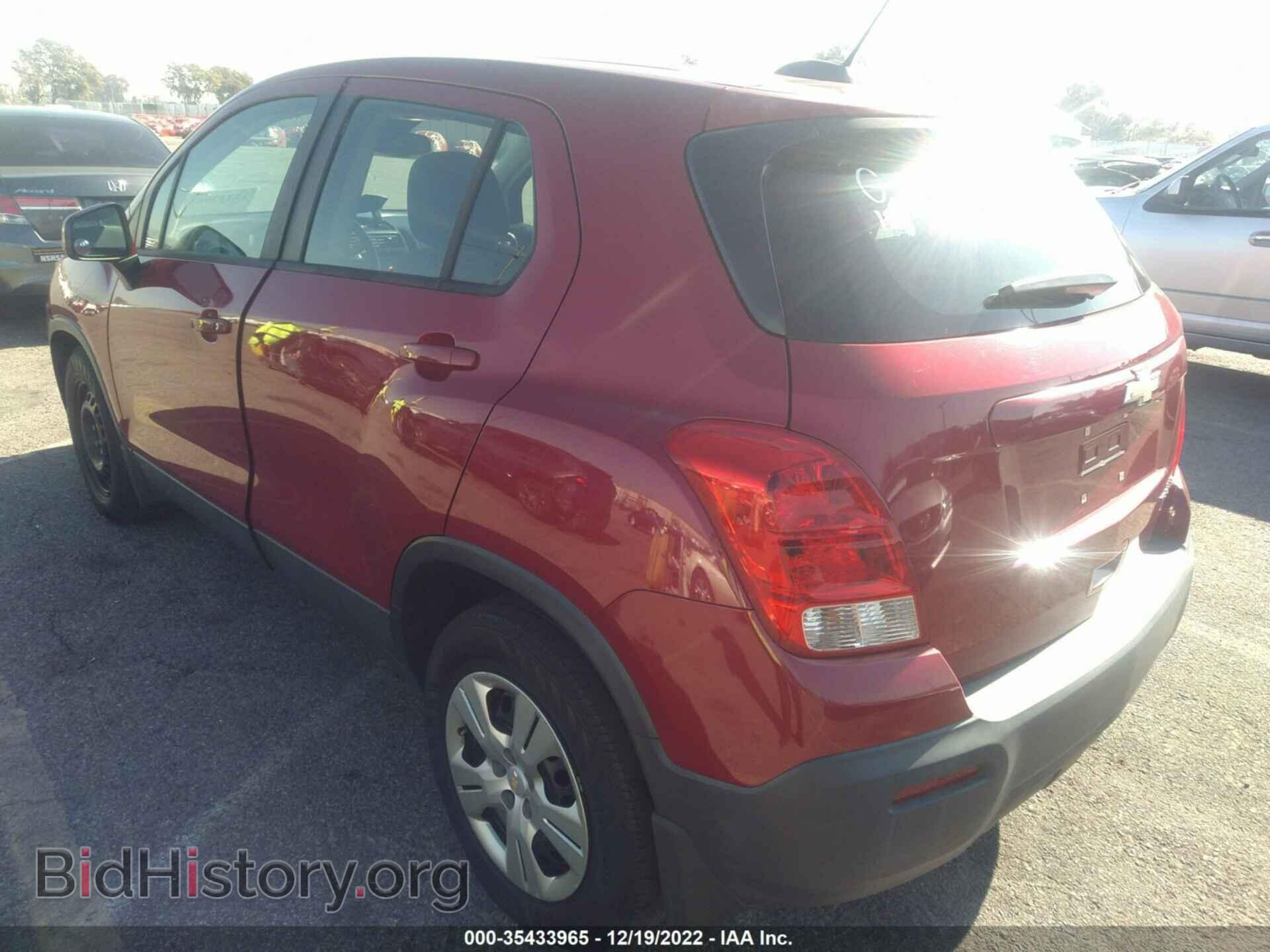 2015 CHEVROLET TRAX - VIN: KL7CJKSBXFB124548 - Фото 3