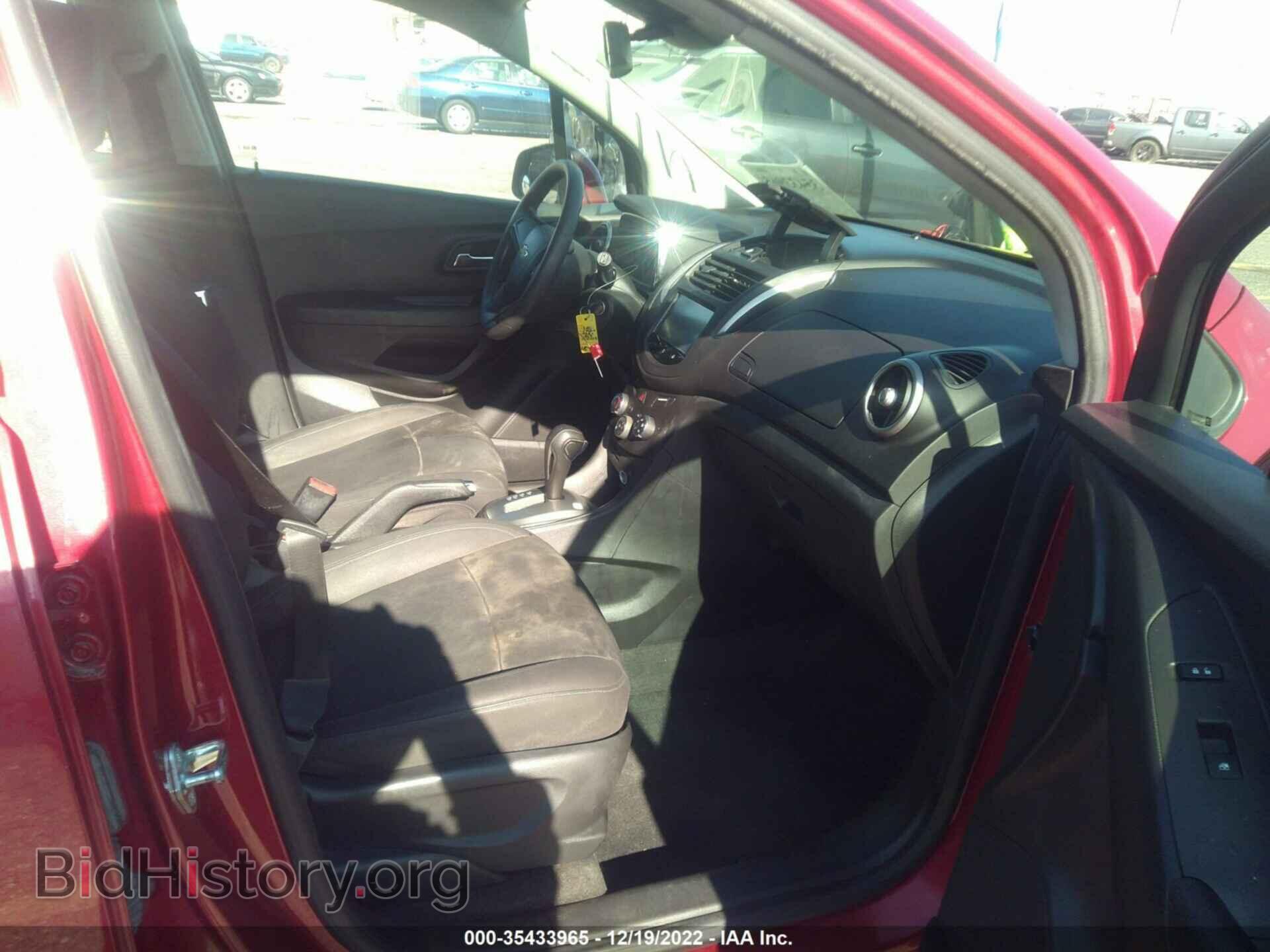 2015 CHEVROLET TRAX - VIN: KL7CJKSBXFB124548 - Фото 5