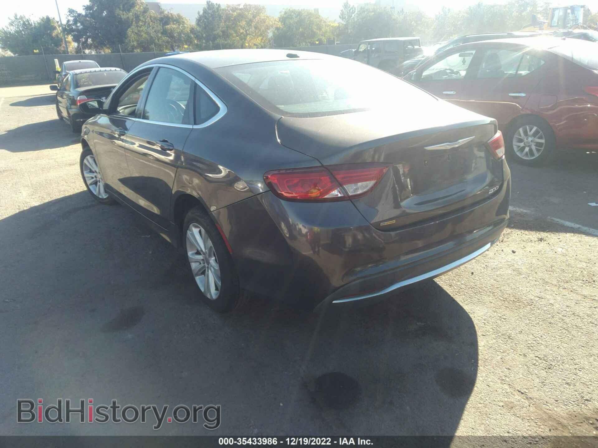 2015 CHRYSLER 200 - VIN: 1C3CCCAB5FN708511 - Фото 3