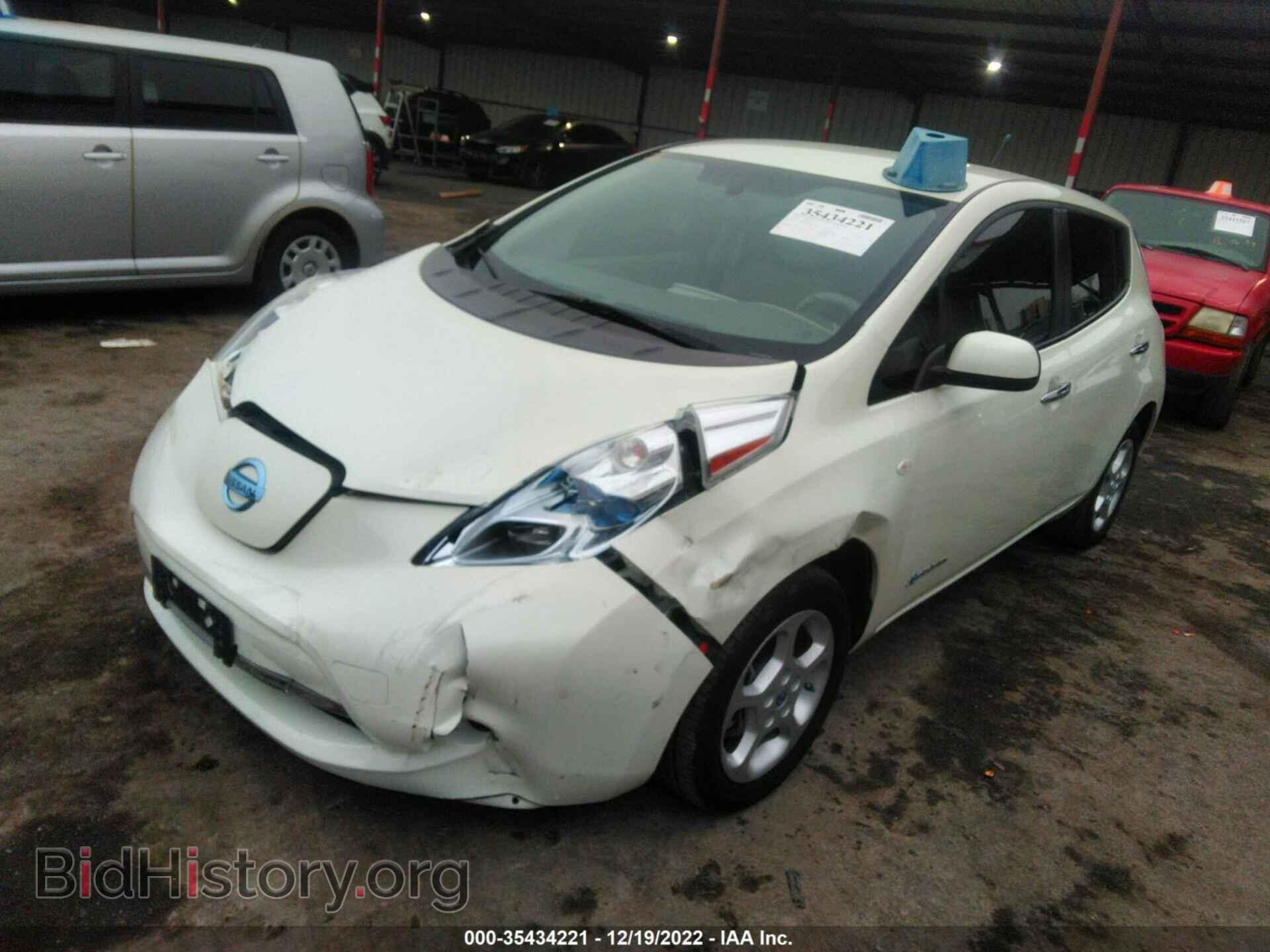 2011 NISSAN LEAF - VIN: JN1AZ0CP2BT007717 - Фото 2