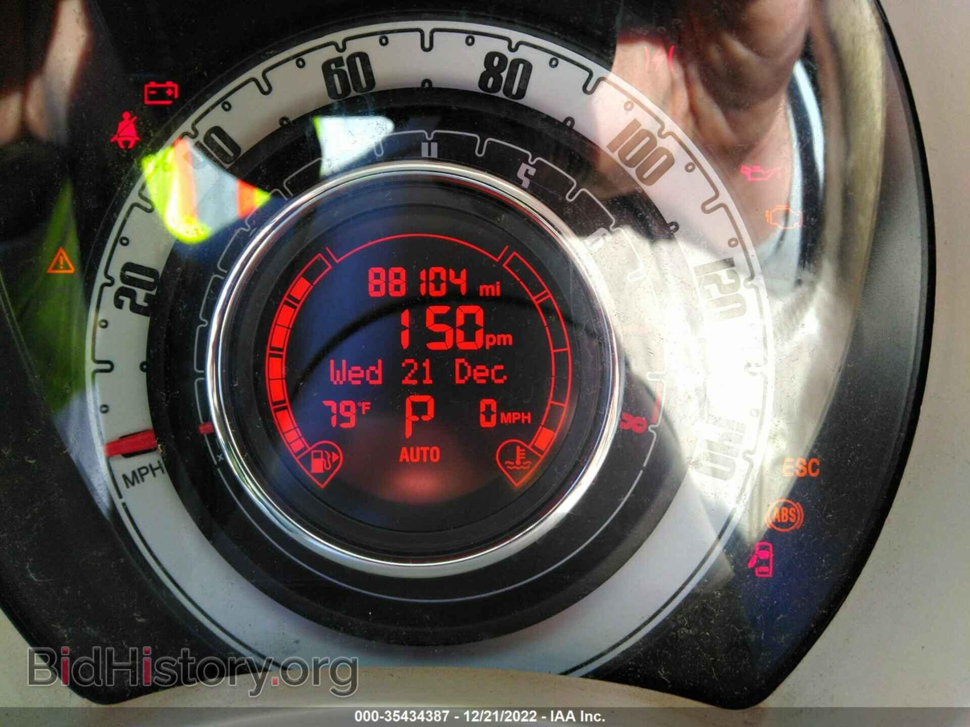 2012 FIAT 500 - VIN: 3C3CFFAR8CT384665 - Photo 7