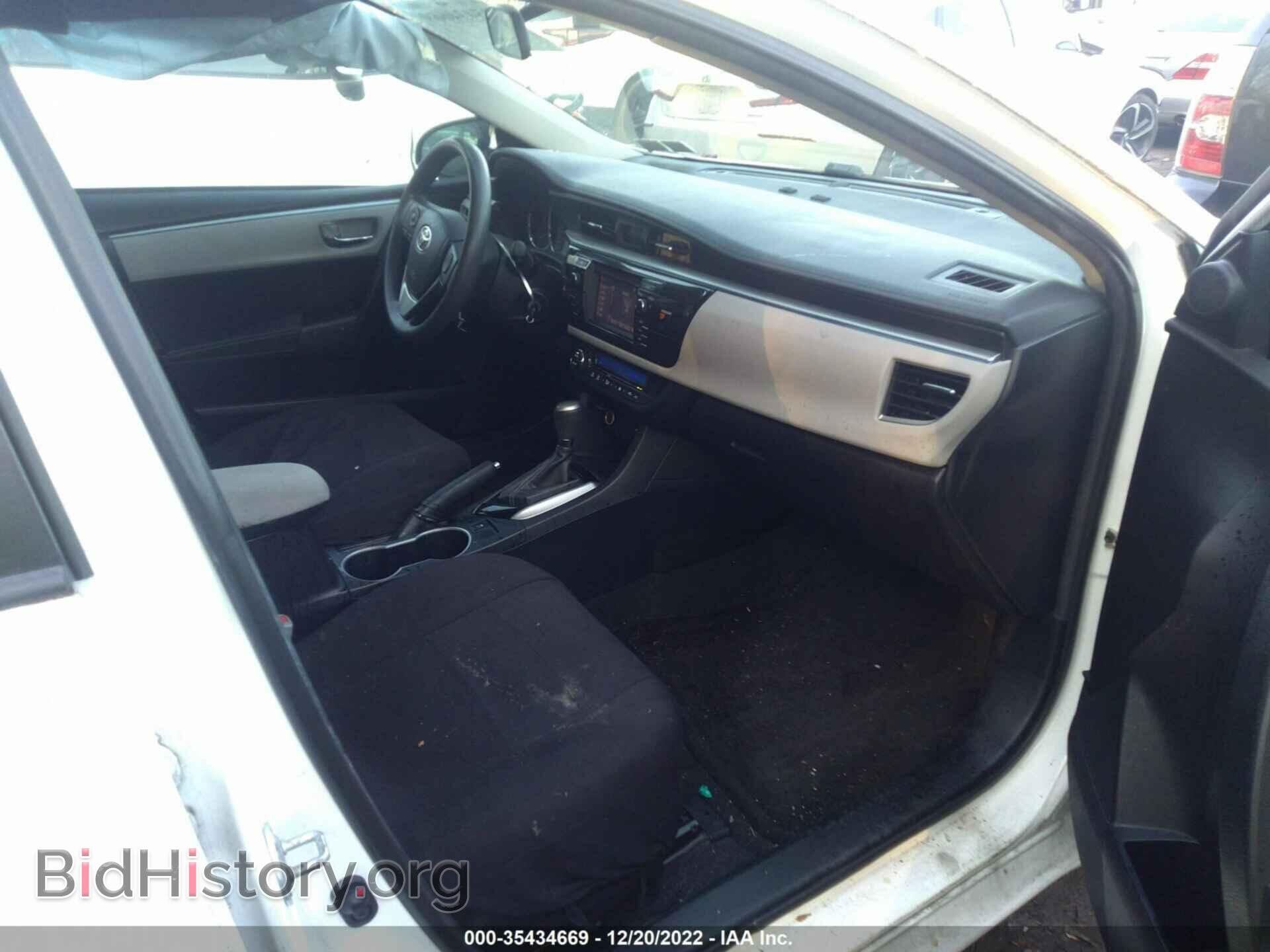 2014 TOYOTA COROLLA - VIN: 2T1BURHE9EC134925 - Фото 5