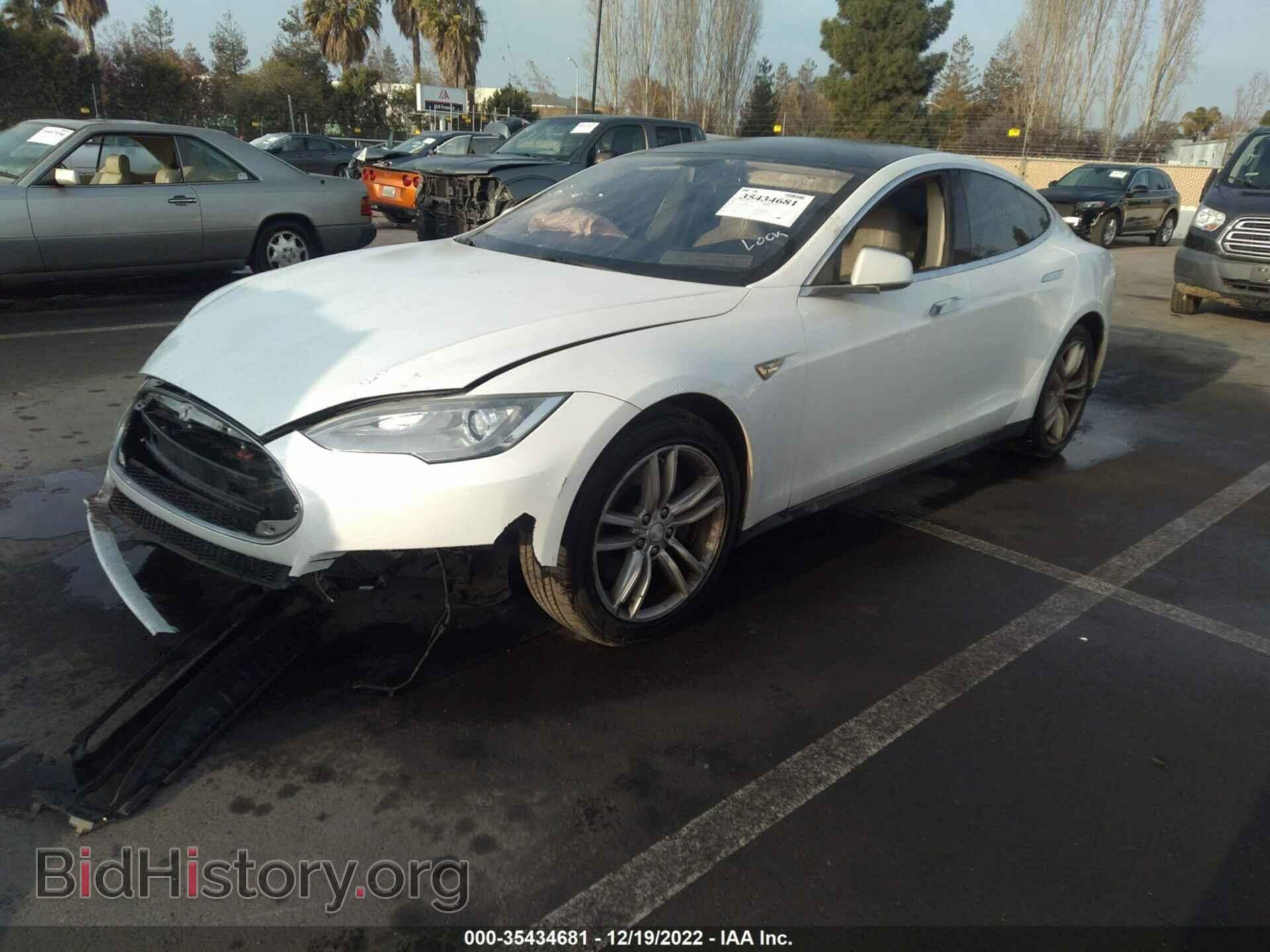 2013 TESLA MODEL S - VIN: 5YJSA1CG3DFP08433 - Photo 2