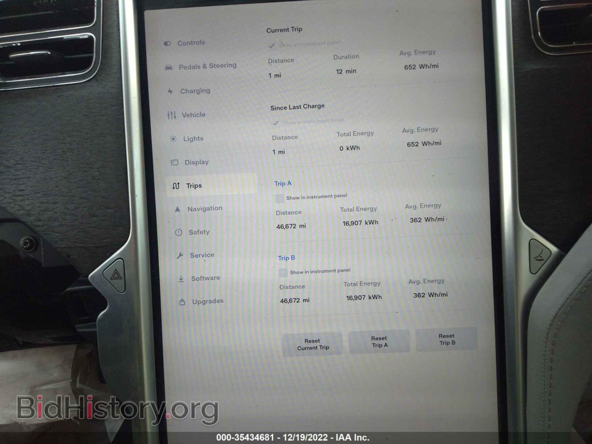 2013 TESLA MODEL S - VIN: 5YJSA1CG3DFP08433 - Photo 7