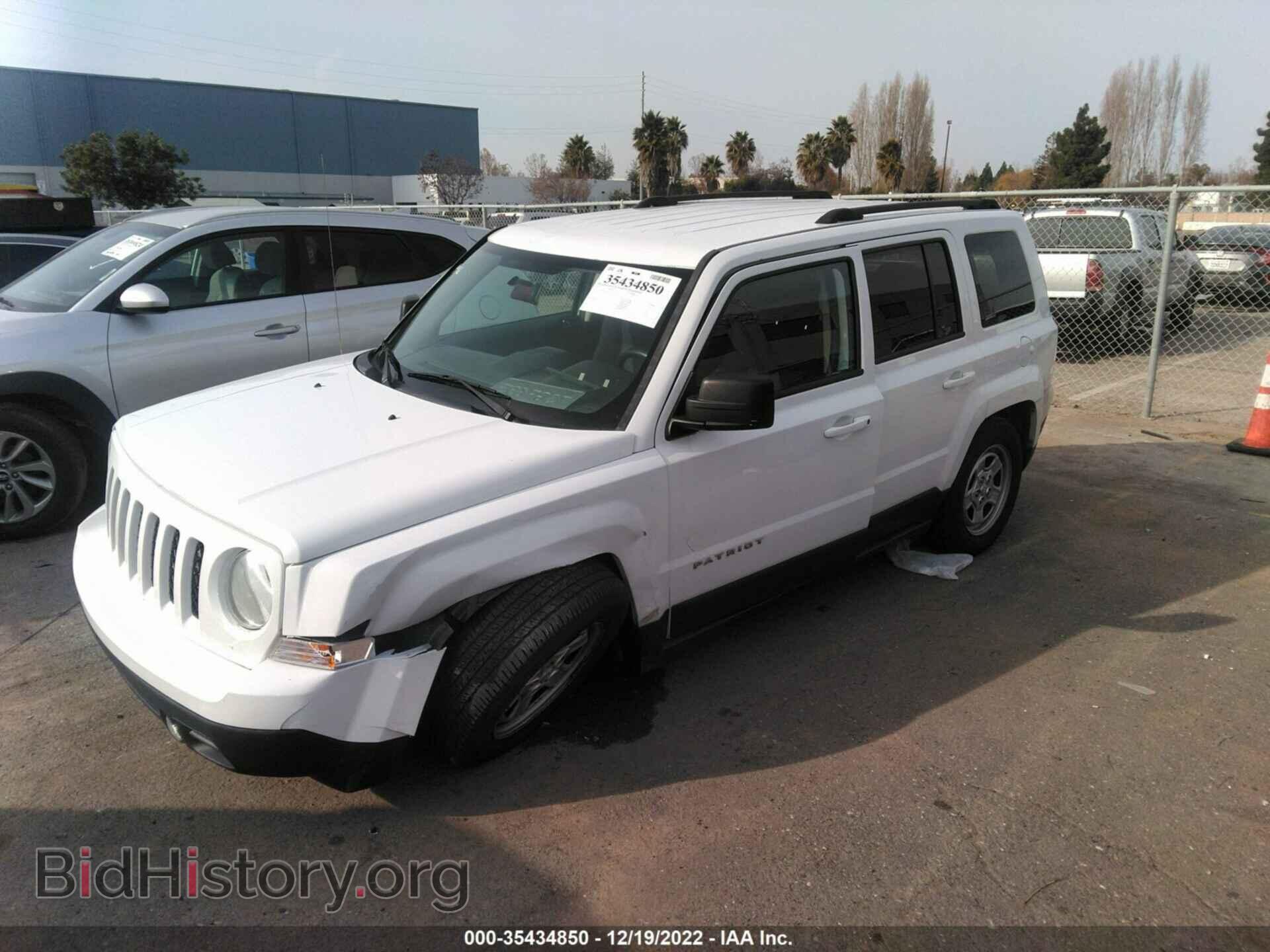 2015 JEEP PATRIOT - VIN: 1C4NJPBA2FD247202 - Фото 2