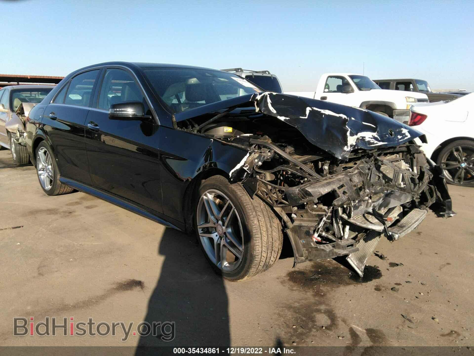 Photo WDDHF9BBXEA823448 - MERCEDES-BENZ E-CLASS 2014