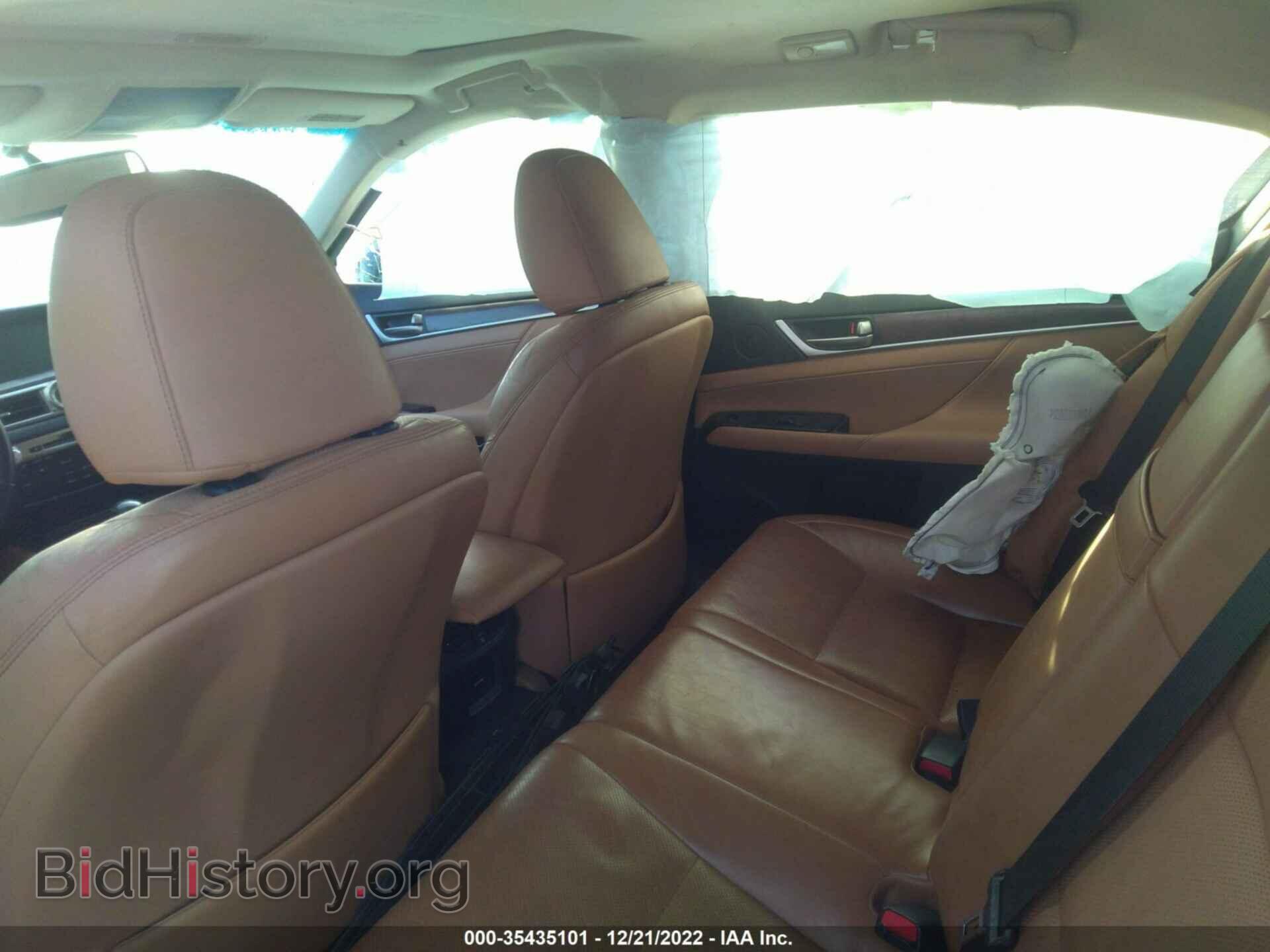 2014 LEXUS GS 350 - VIN: JTHCE1BL4E5028131 - Фото 8
