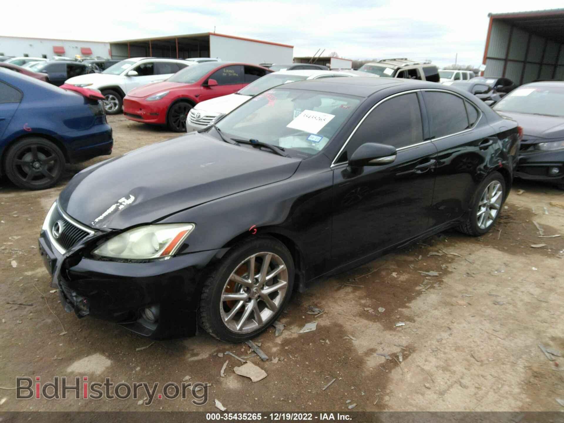 2012 LEXUS IS 250 - VIN: JTHBF5C25C5169616 - Фото 2