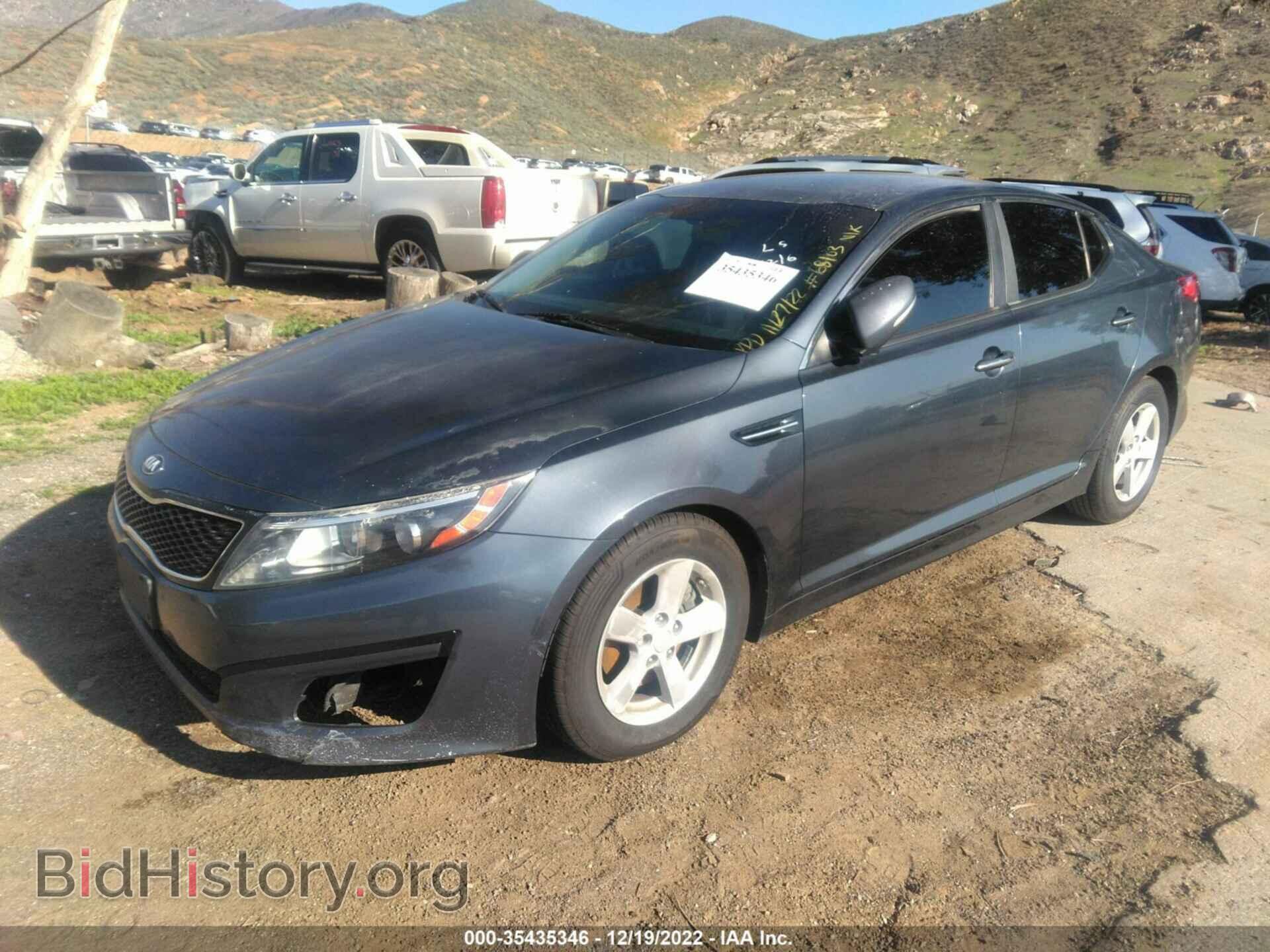2015 KIA OPTIMA - VIN: KNAGM4A79F5559898 - Фото 2