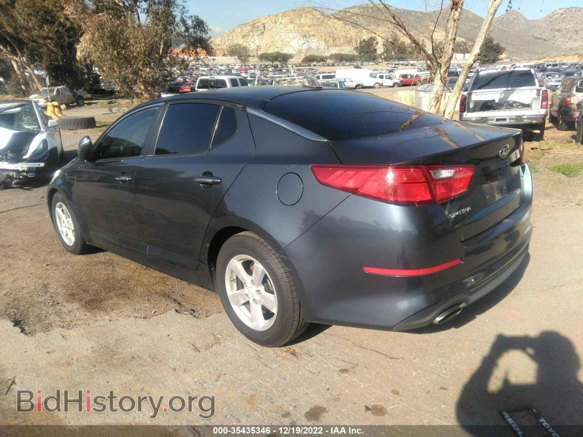 2015 KIA OPTIMA - VIN: KNAGM4A79F5559898 - Фото 3