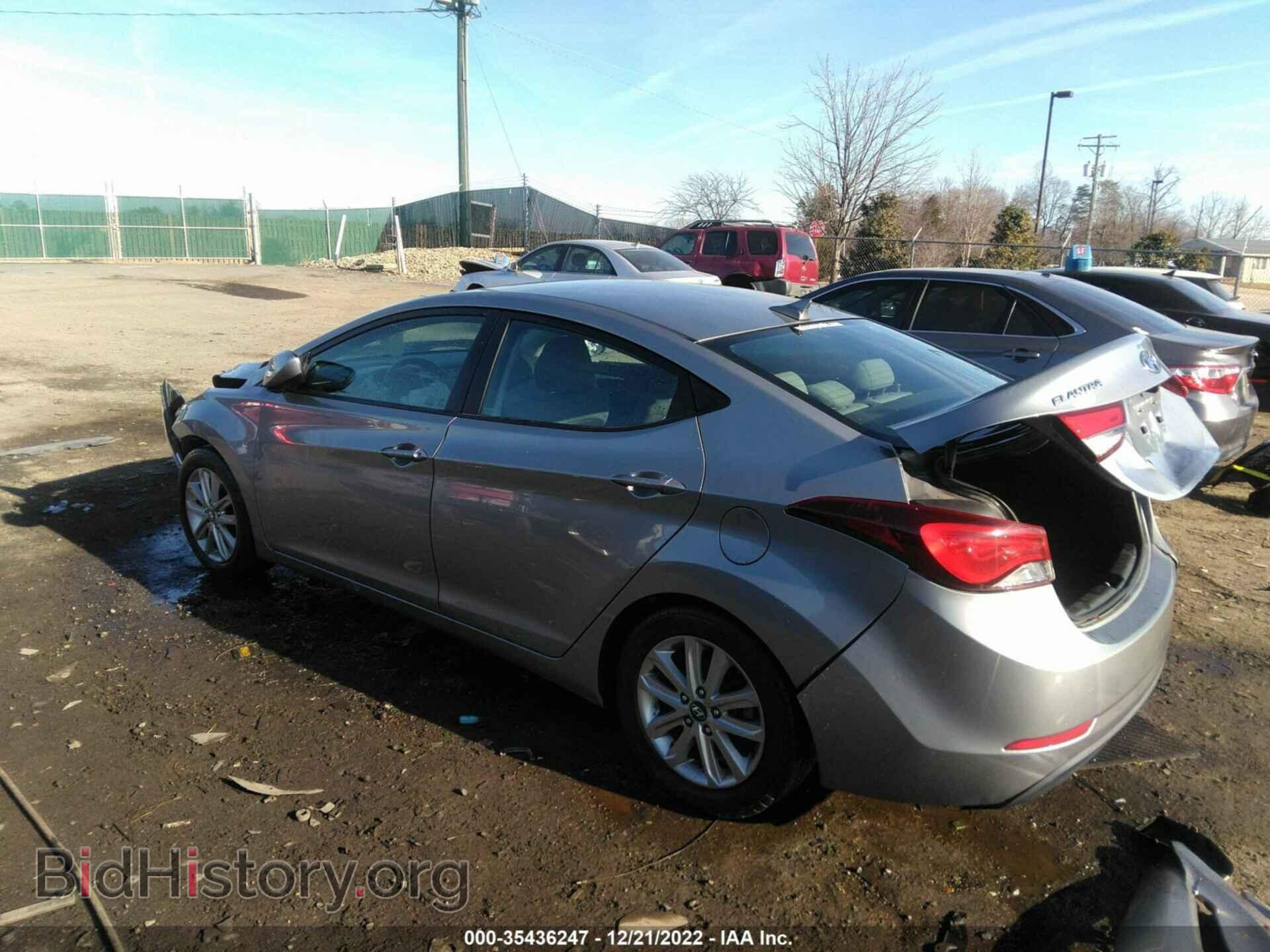 2014 HYUNDAI ELANTRA - VIN: KMHDH4AE2EU147430 - Фото 3