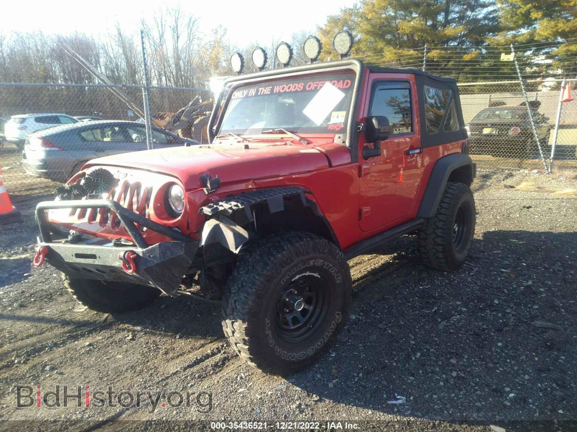 2008 JEEP WRANGLER - VIN: 1J4FA24178L503597 - Фото 2