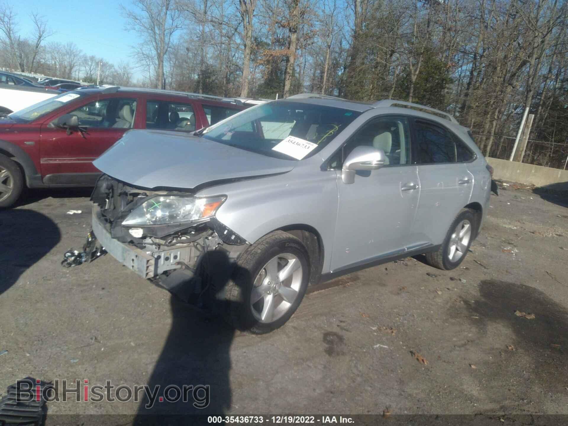 2011 LEXUS RX 350 - VIN: 2T2BK1BA9BC093183 - Фото 2