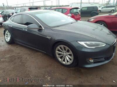 2016 Tesla MODEL S 90d/70d/75d/60d/85d, серый — VIN 5YJSA1E21GF154007, IAAI