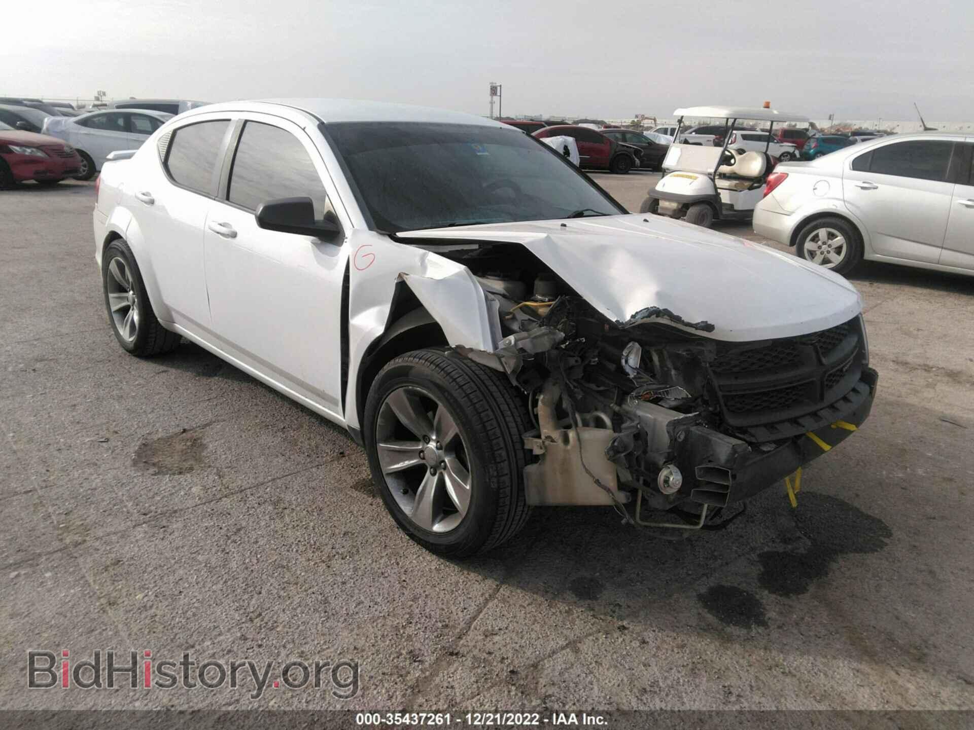Фотография 1C3CDZAG4EN218121 - DODGE AVENGER 2014