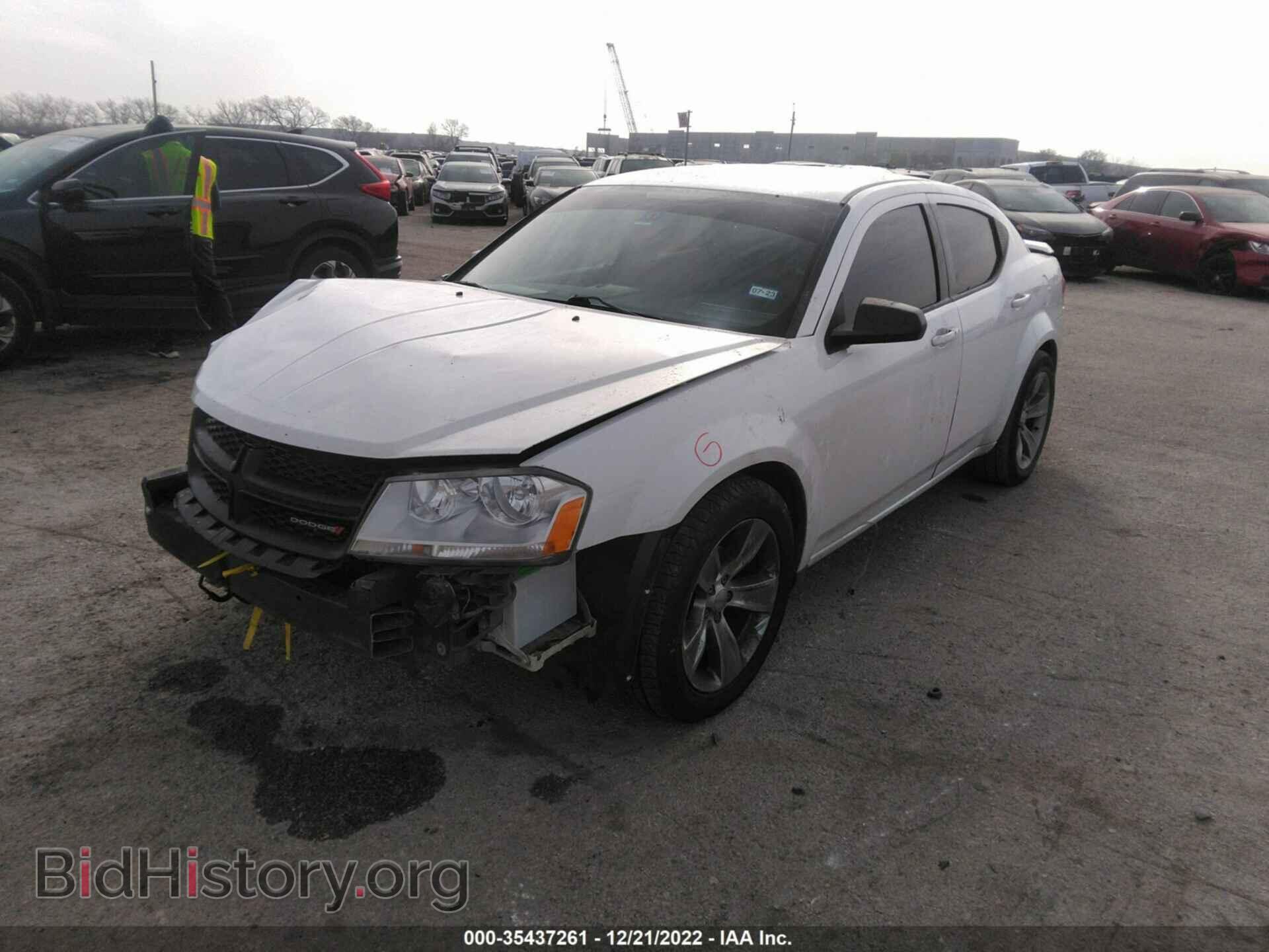 2014 DODGE AVENGER - VIN: 1C3CDZAG4EN218121 - Фото 2